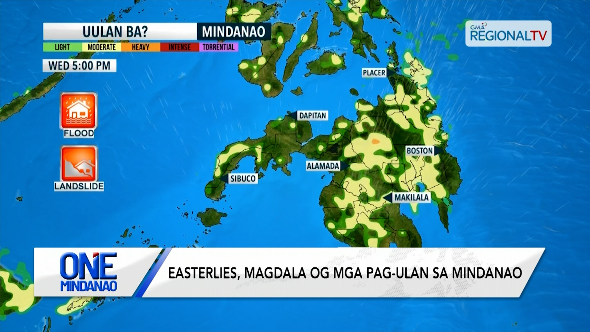 Easterlies, magdala og mga pag-ulan sa Mindanao | One Mindanao