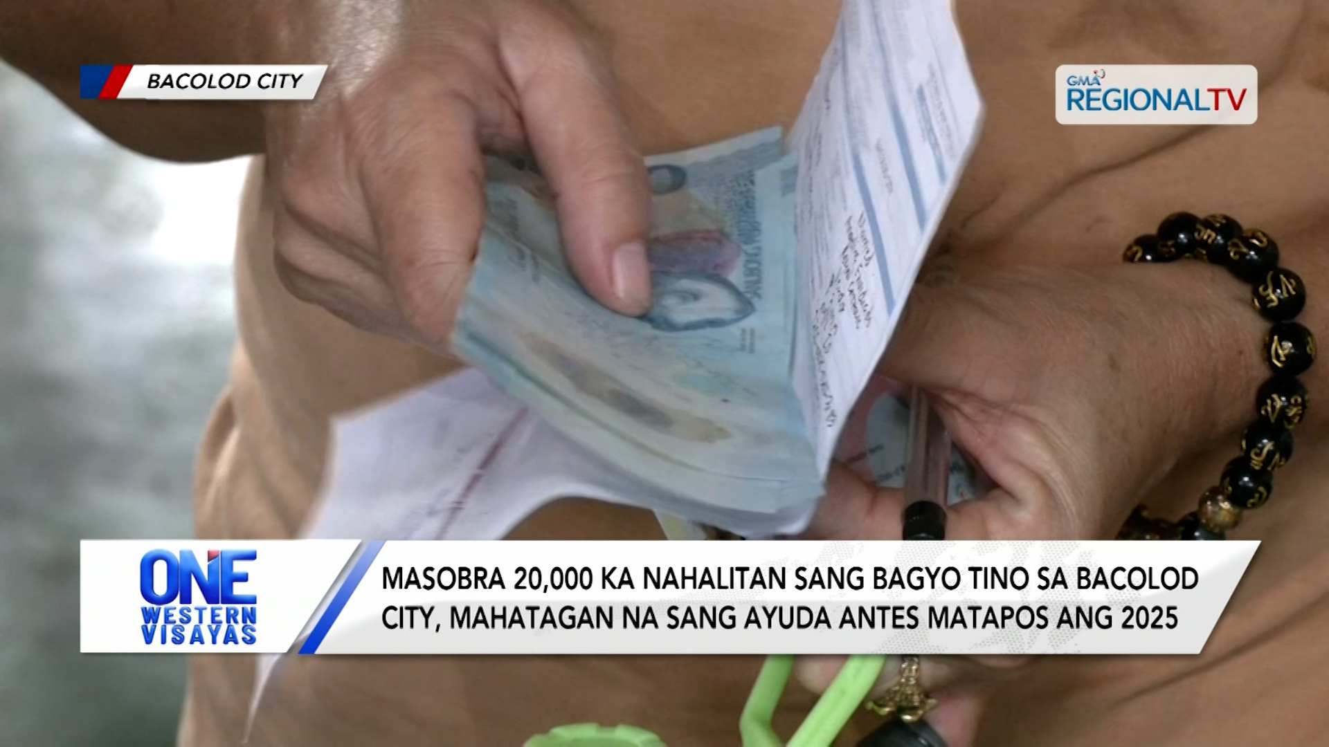 Mga nahalitan sang Bagyo Tino sa Bacolod City, hingagawon nga mahatag ang ayuda| One Western Visayas