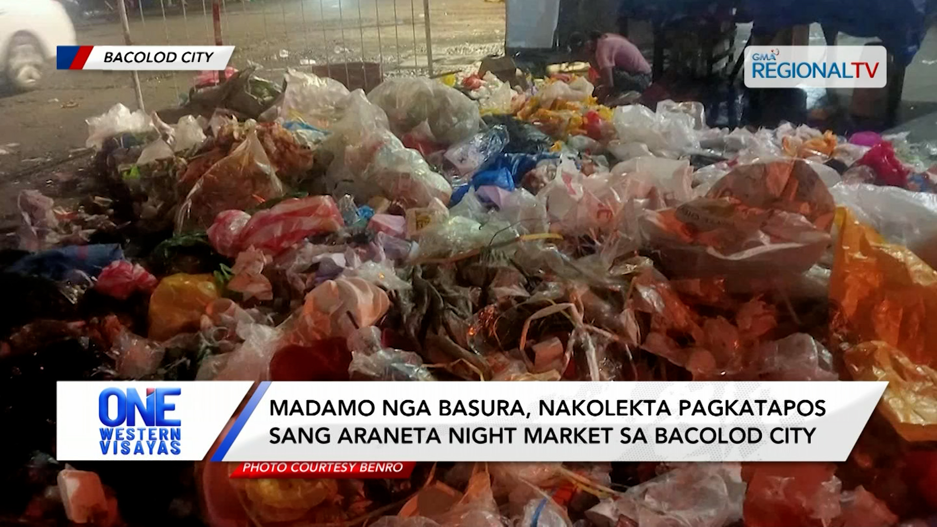Madamo nga basura, nakolekta pagkatapos sang night market sa Bacolod City | One Western Visayas