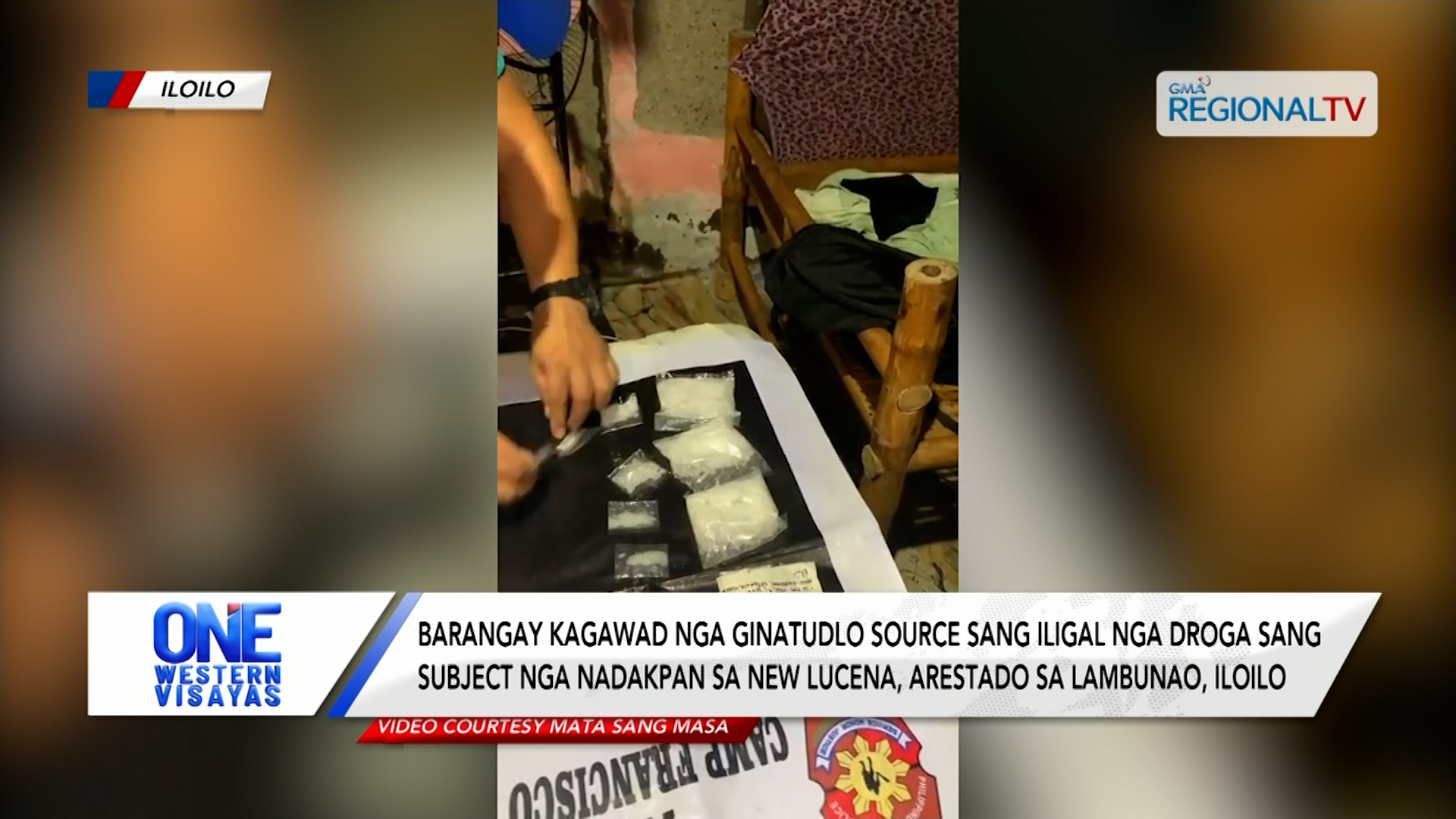 Barangay kagawad ginatudlo source sang iligal nga droga arestado sa Lambunao | One Western Visayas