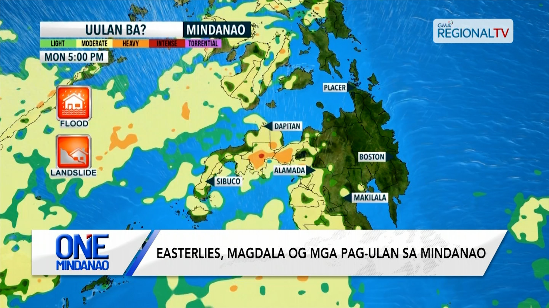 Easterlies, magdala og mga pag-ulan sa Mindanao | One Mindanao