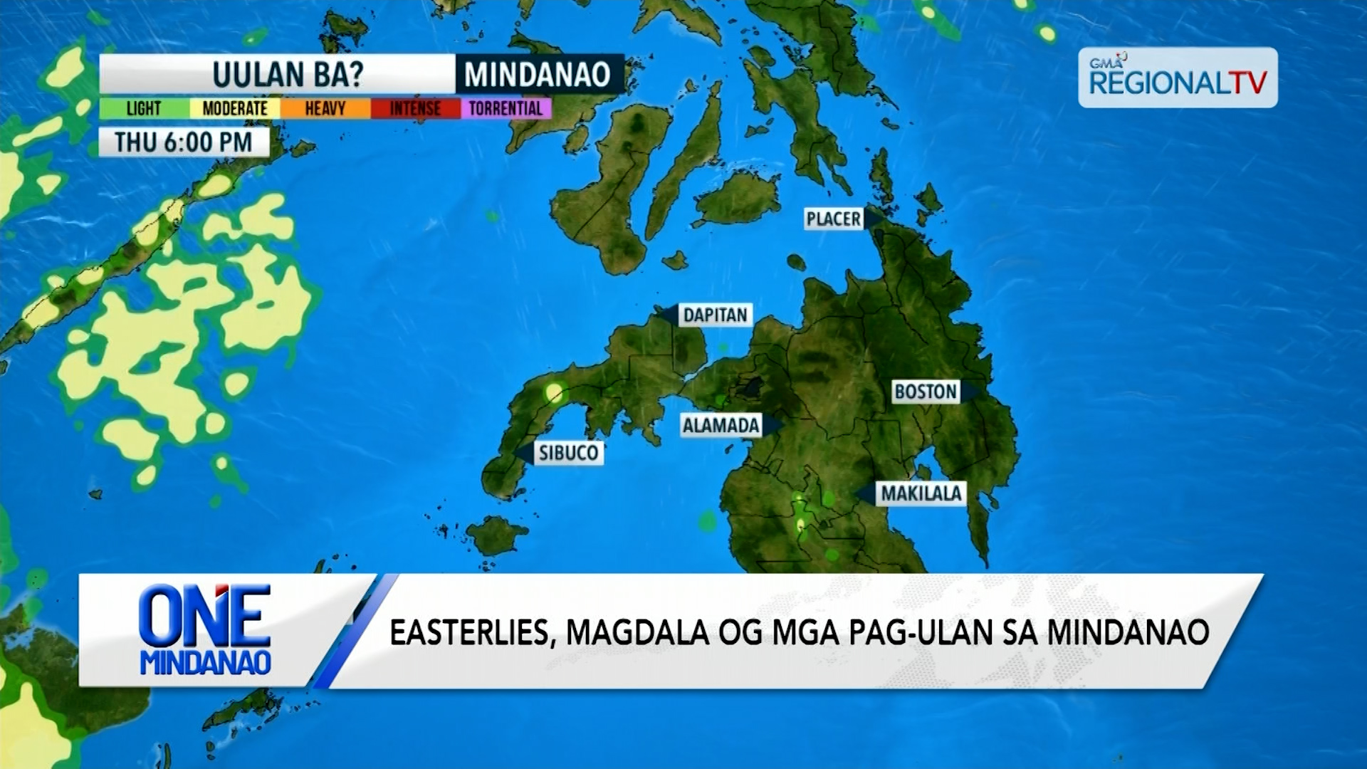 Easterlies, magdala og mga pag-ulan sa Mindanao | One Mindanao