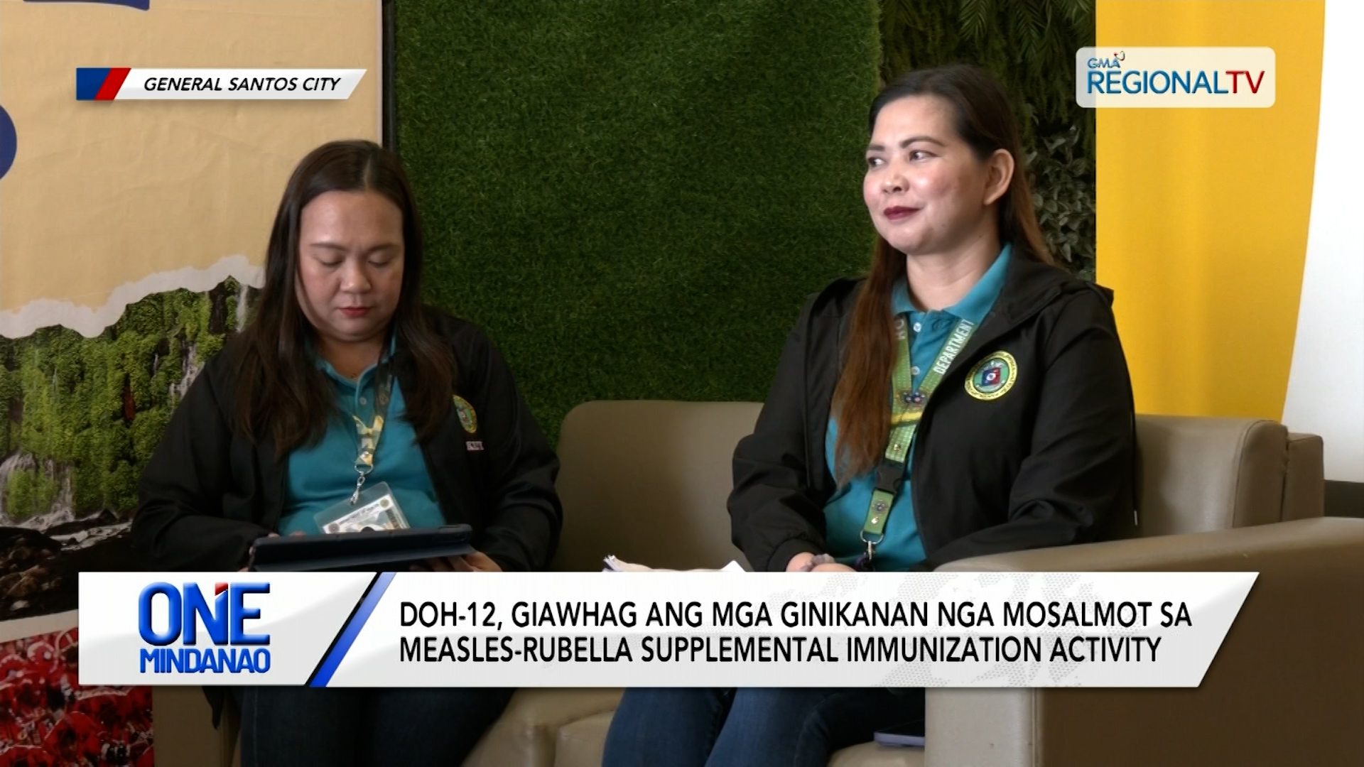 Measles-Rubella Supplemental Immunization Activity | One Mindanao