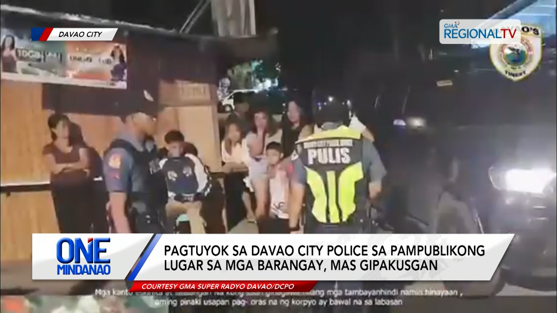 Pagtuyok sa Davao City Police sa mga barangay, mas gipakusgan | One Mindanao