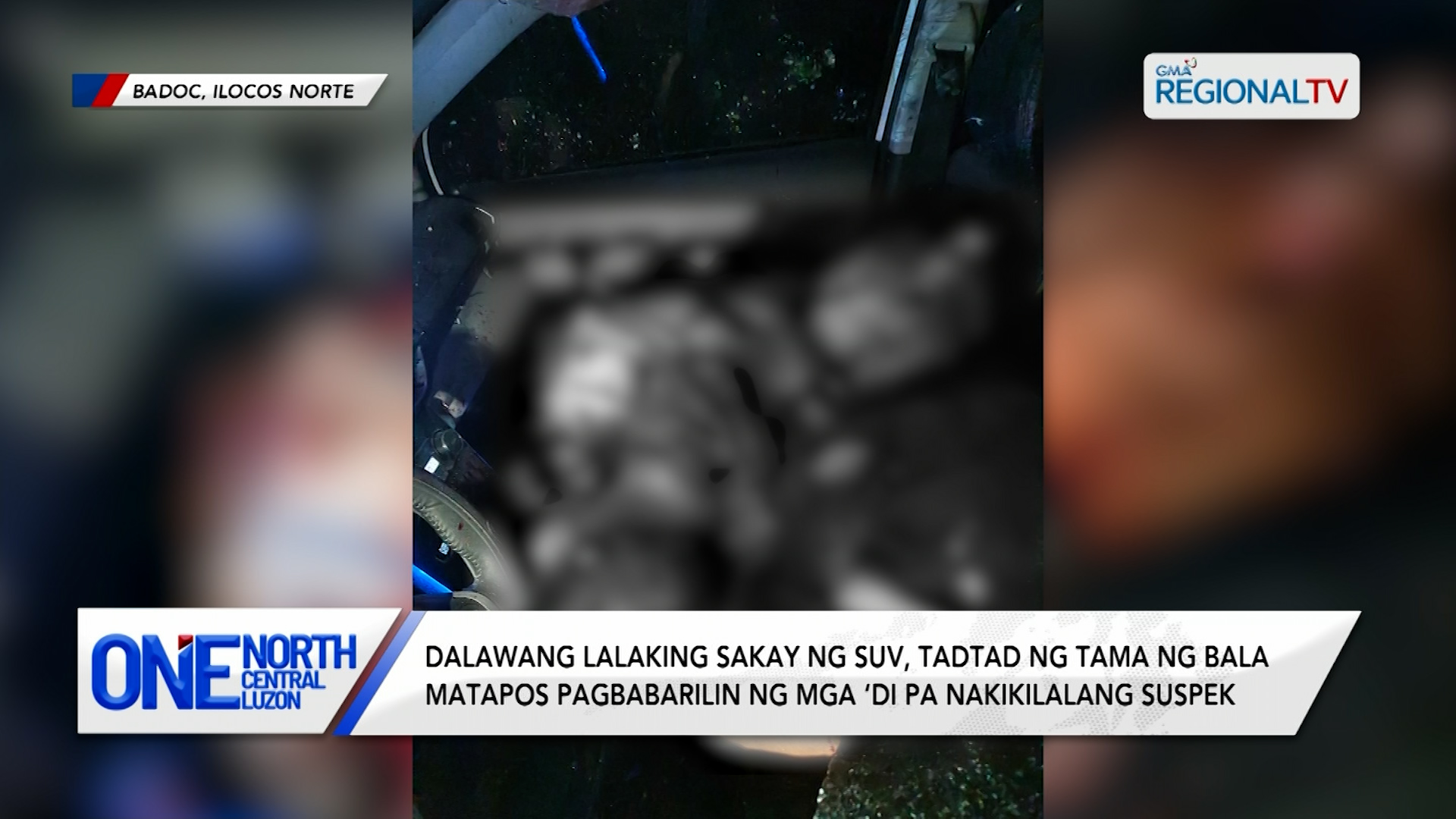 Dalawang lalaki, tadtad ng tama ng bala matapos pagbabarilin | One North Central Luzon