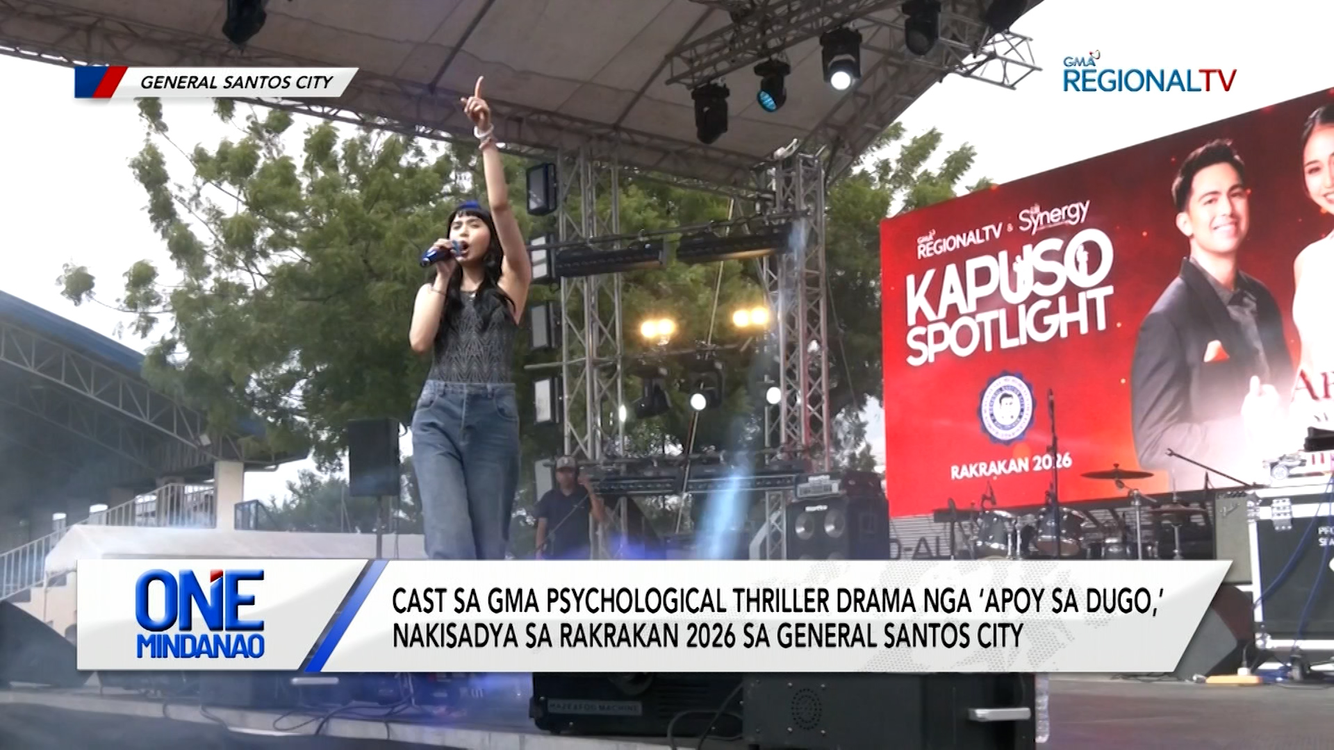 Cast sa ‘Apoy sa Dugo,’ nakisadya sa Rakrakan 2026 sa General Santos City | One Mindanao