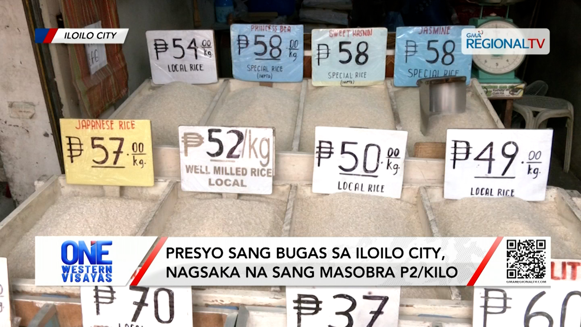 Presyo sang bugas sa Iloilo City, nagsaka na sang masobra P2/kilo | One Western Visayas