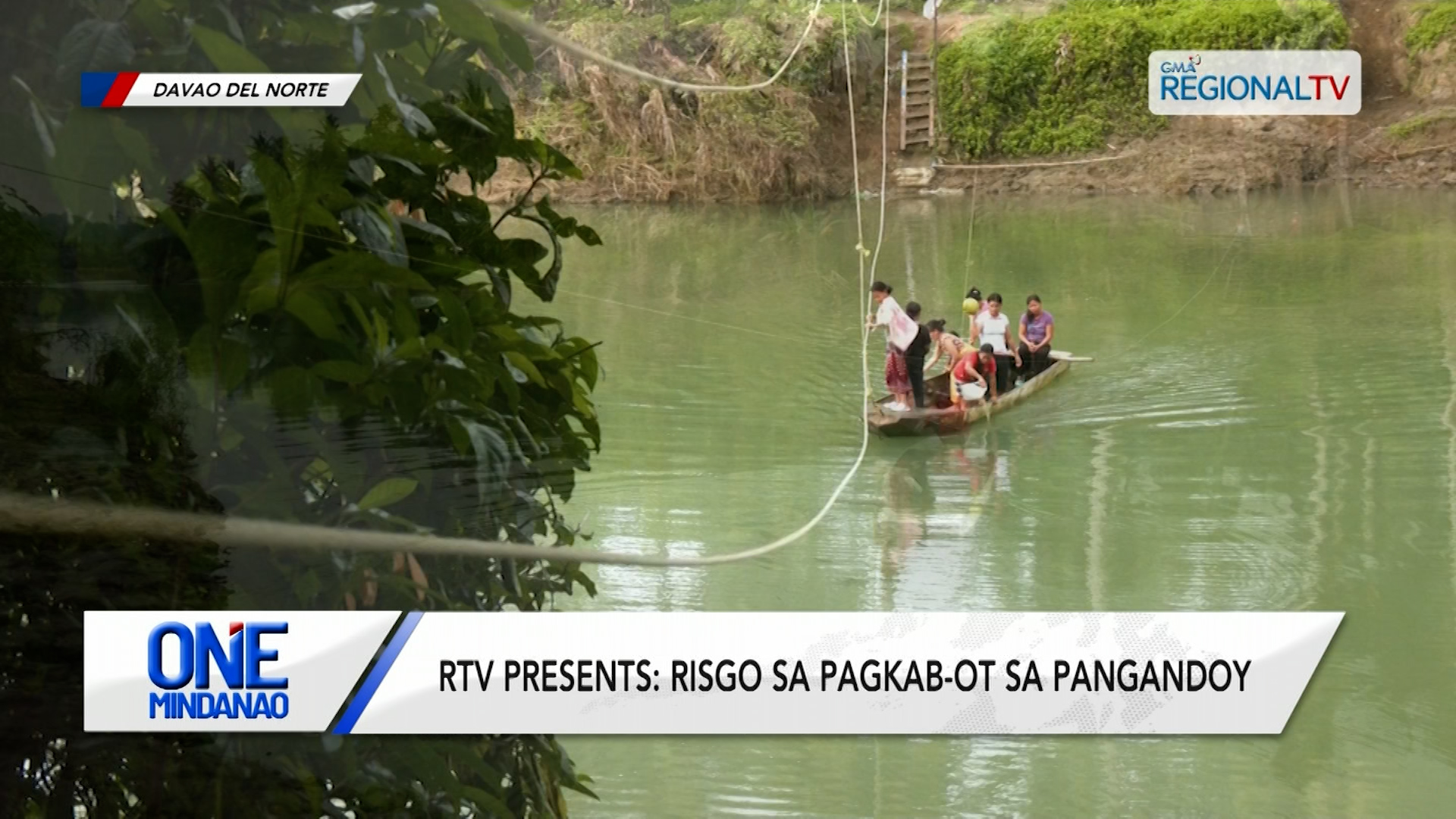 Duha ka bangka, gitunol alang sa mga residente nga nagatabok sa sapa | One Mindanao