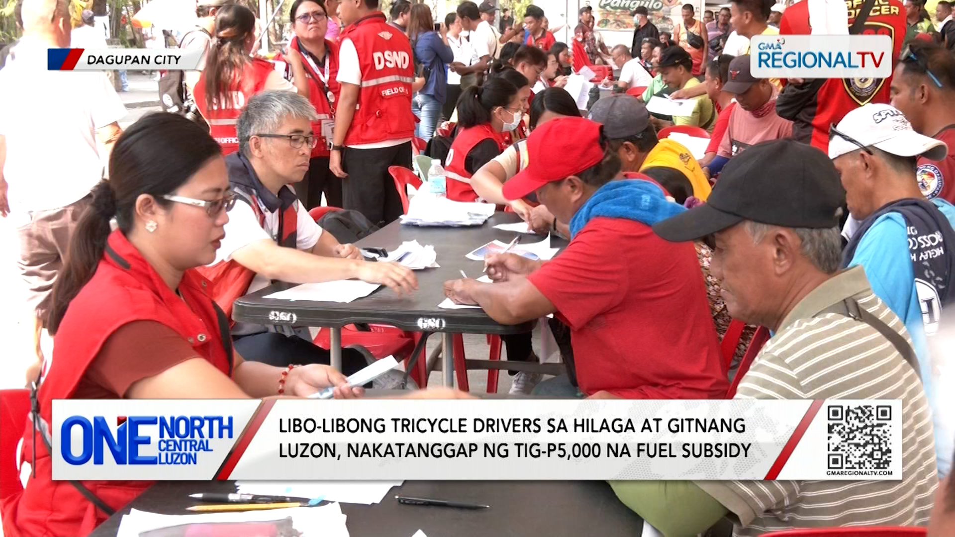 Libo-libong tricycle drivers, nakatanggap ng tig-P5,000 na fuel subsidy | One North Central Luzon