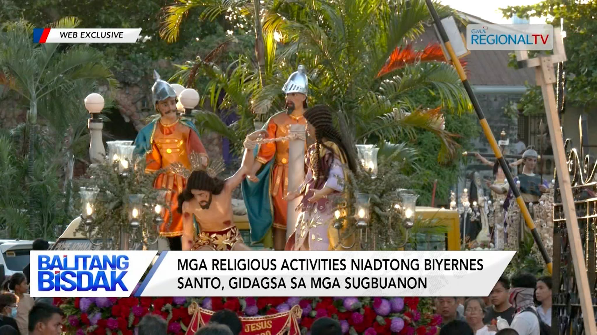 Mga Religious Activities, gidagsa niadtong Biyernes Santo | Balitang Bisdak