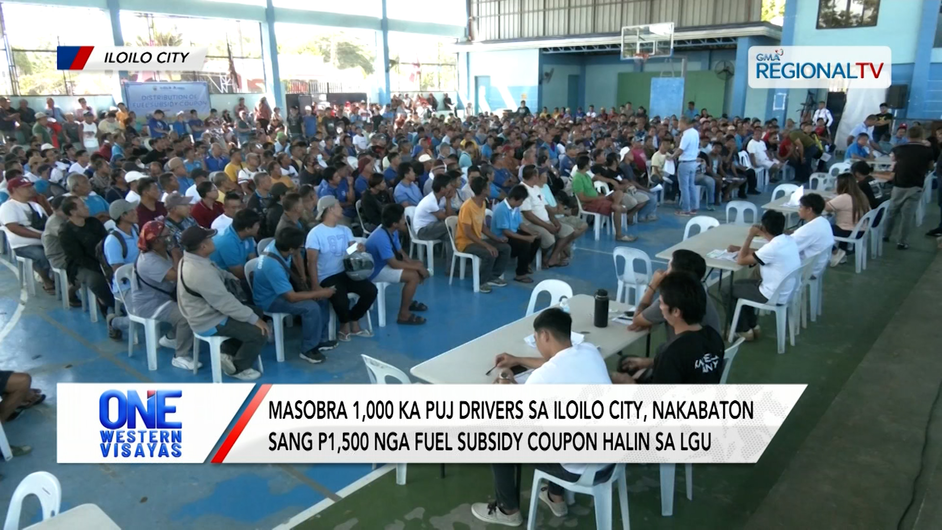 Masobra 1,000 PUJ drivers sa Iloilo City nakabaton sang P1,500 nga fuel subsidy| One Western Visayas