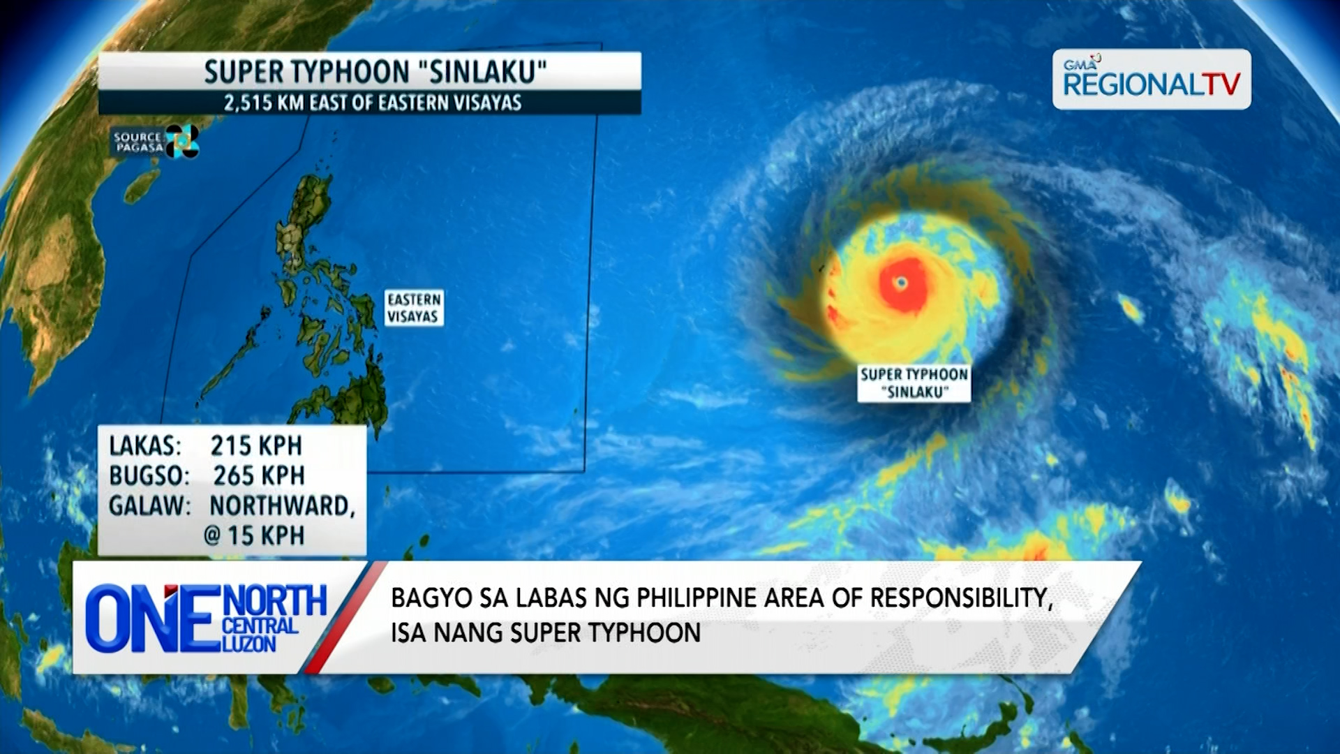 Bagyo sa labas ng PAR, isa nang super typhoon | One North Central Luzon