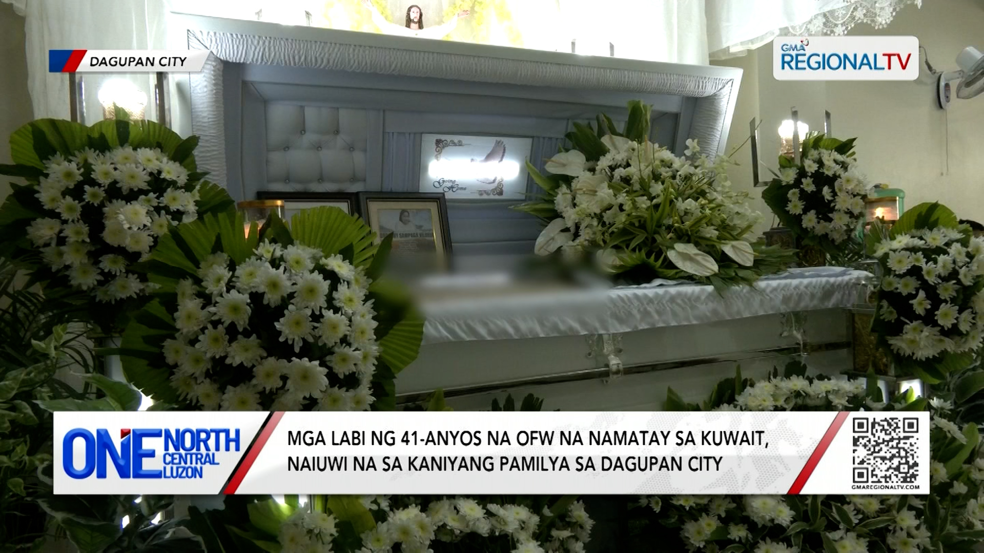 Mga labi ng OFW na namatay sa Kuwait, naiuwi na sa Dagupan City | One North Central Luzon