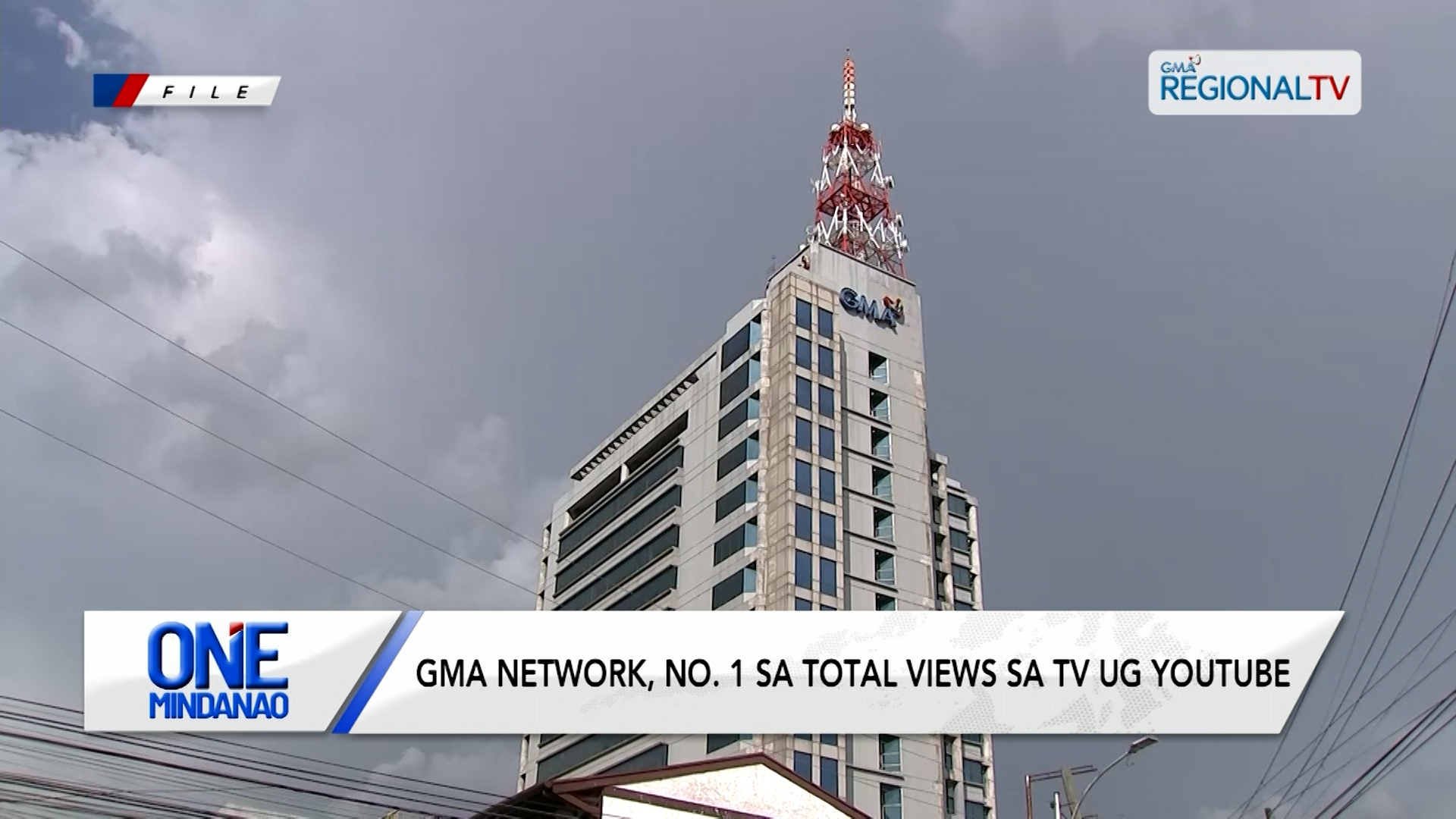 GMA Network, No. 1 sa total views sa TV ug Youtube | One Mindanao