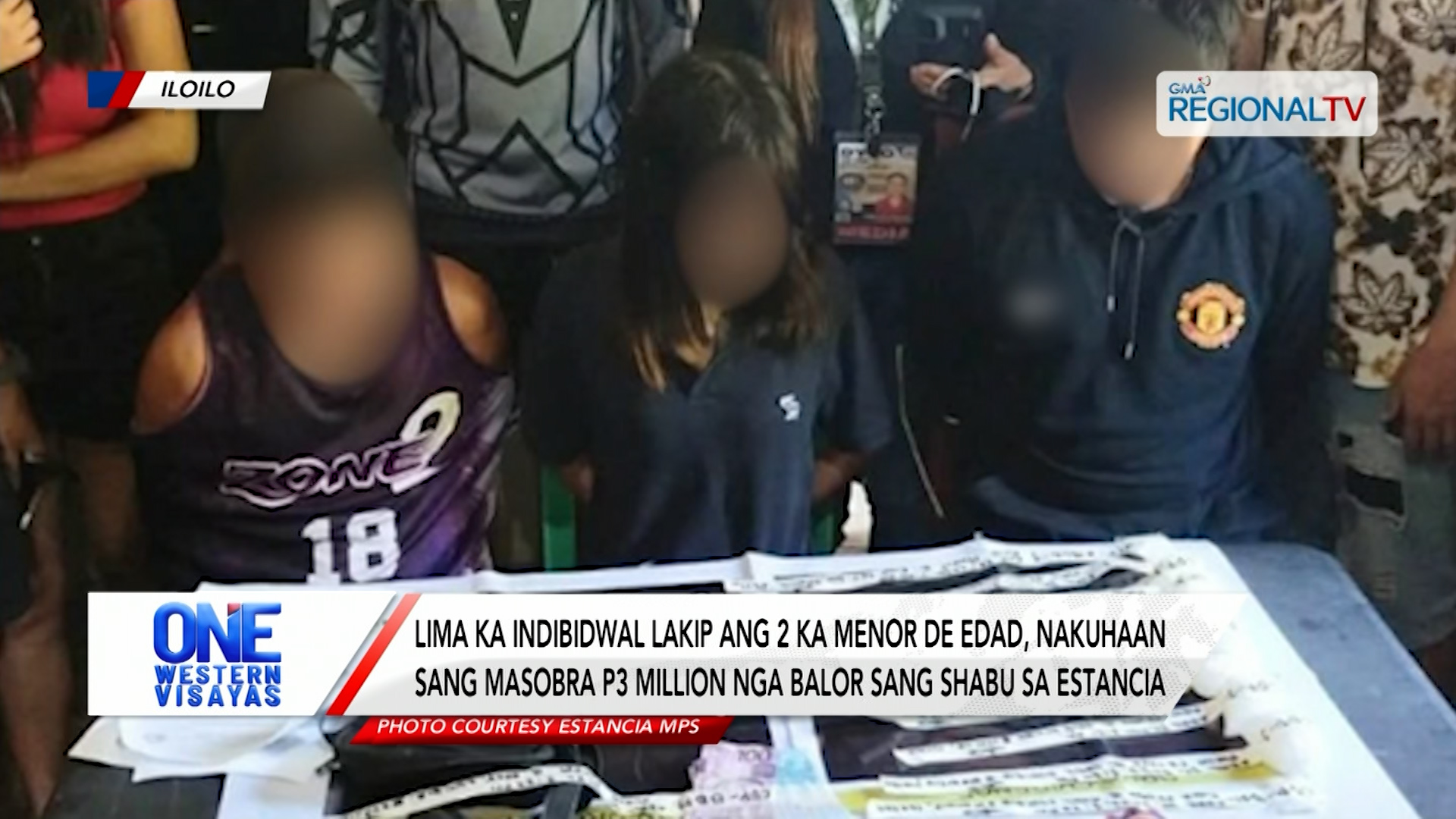 5 ka indibidwal, nakuhaan sang masobra P3 million balor sang shabu sa Estancia | One Western Visayas