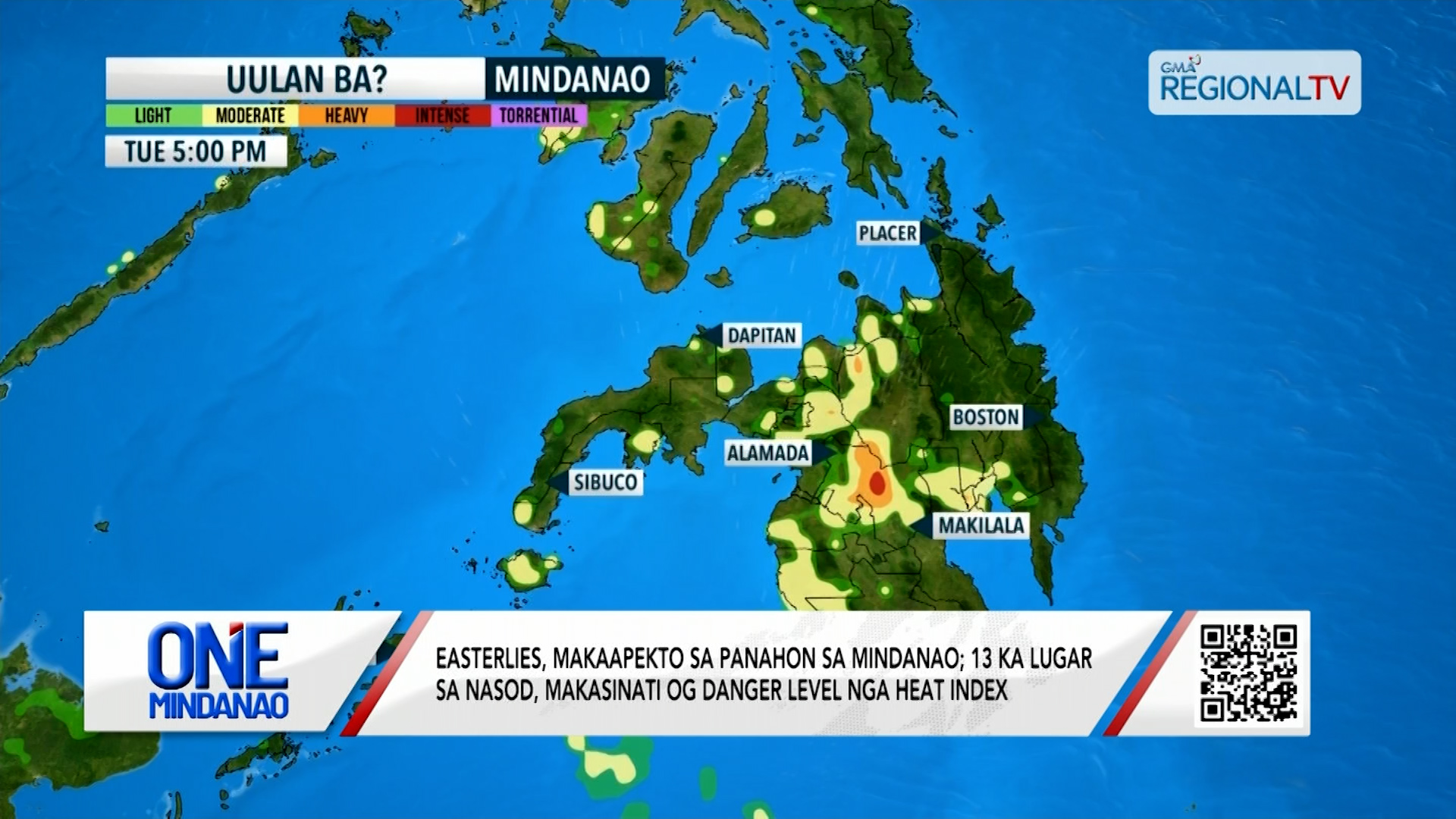 Easterlies, makaapekto sa panahon sa Mindanao I One Mindanao