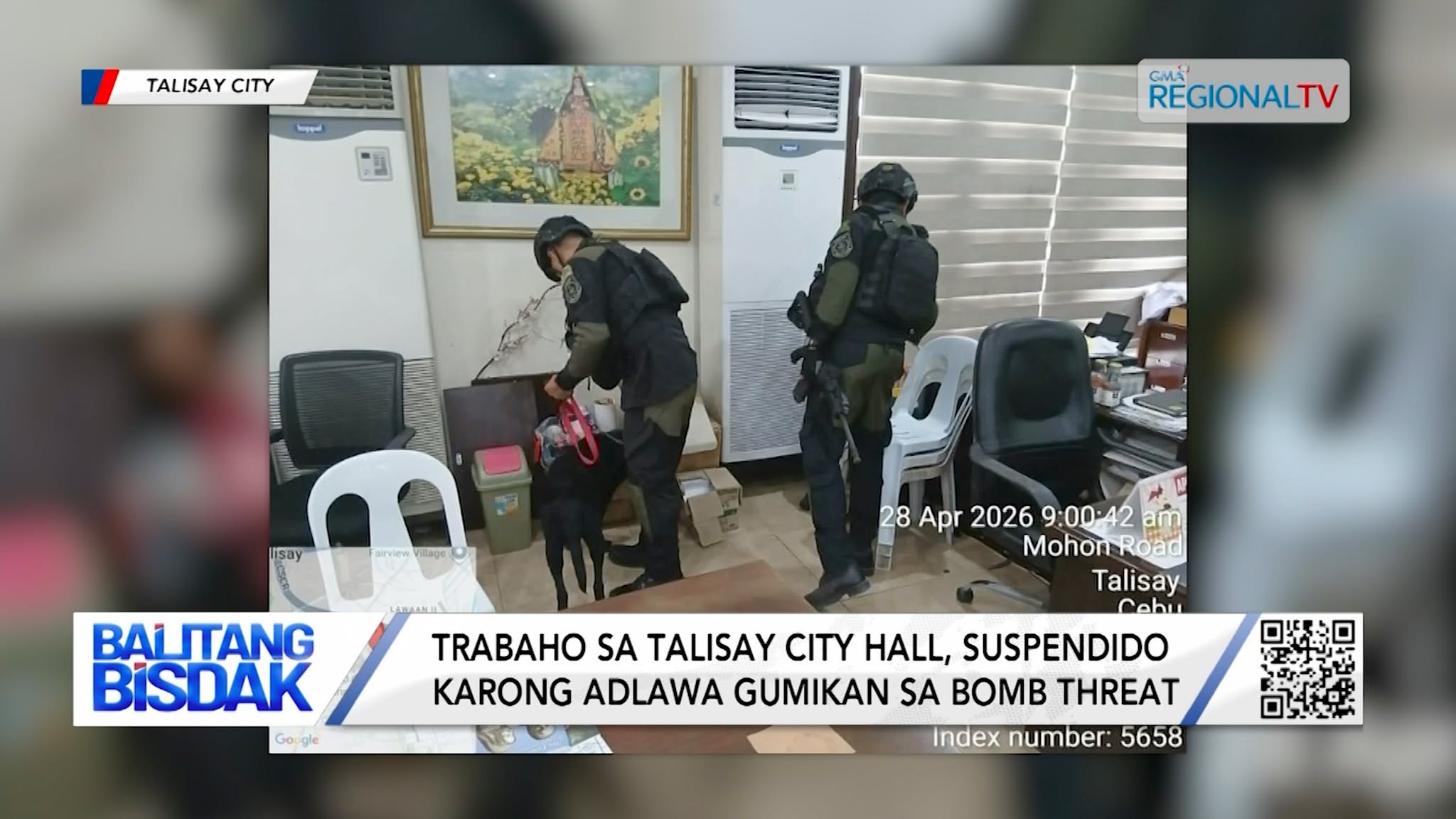 Trabaho sa Talisay City Hall, Suspendido Tungod sa Bomb Threat | Balitang Bisdak