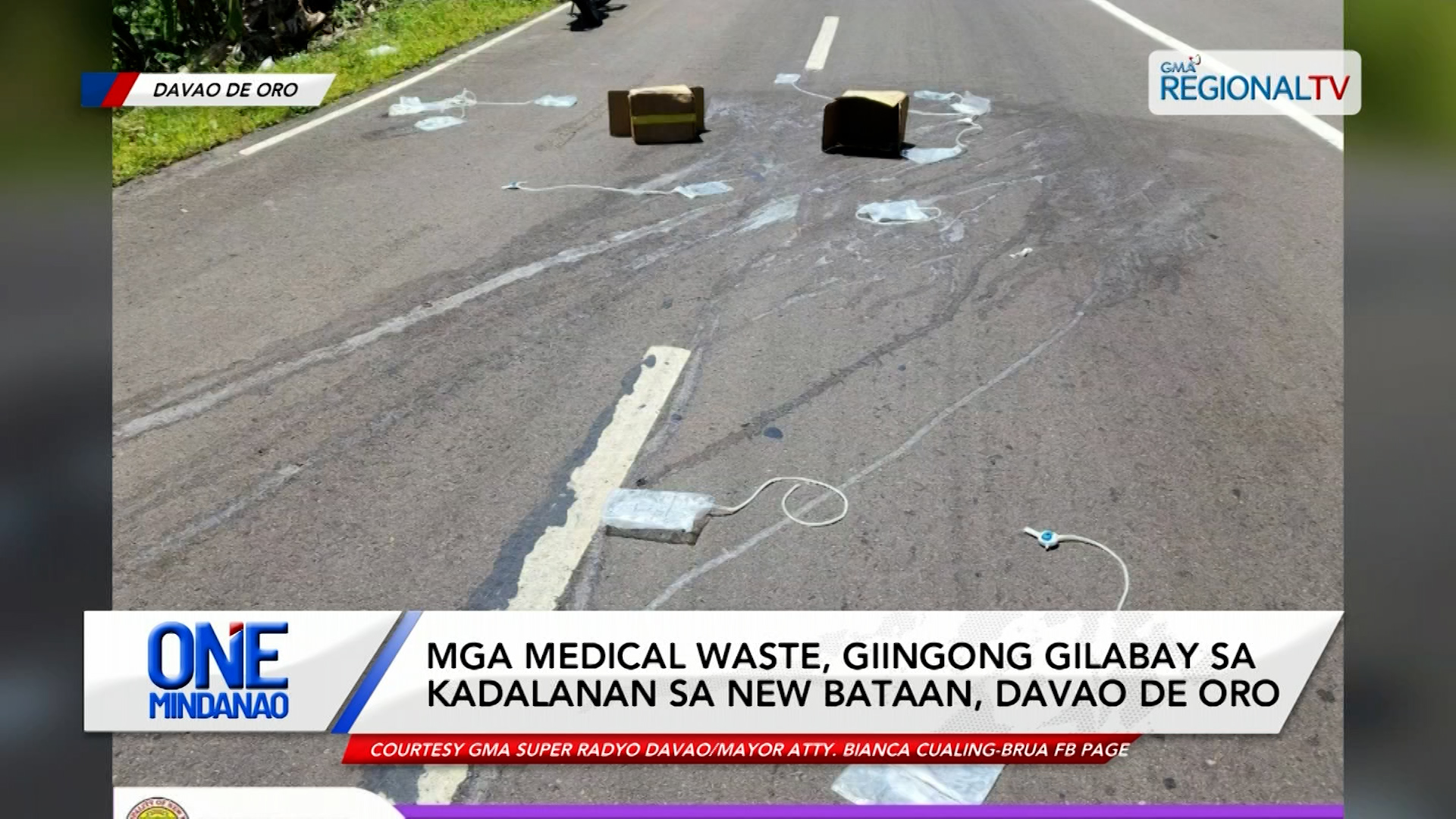 Medical waste, gilabay sa Davao de Oro I One Mindanao
