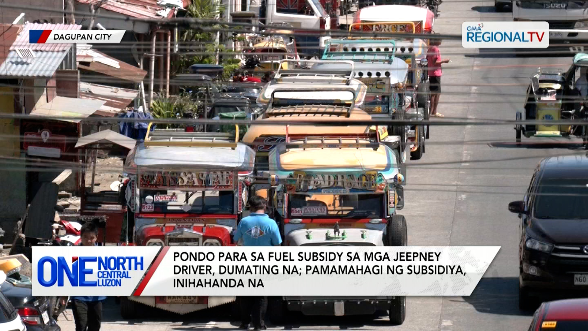 Pondo para sa fuel subsidy sa mga jeepney driver, dumating na | One North Central Luzon