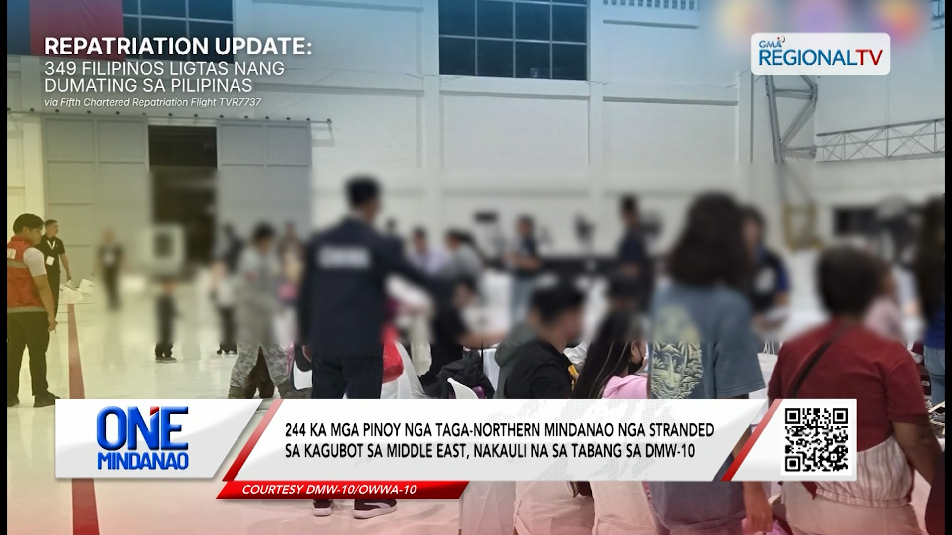 244 Pinoy nga stranded sa kagubot sa Middle East, nakauli na I One Mindanao