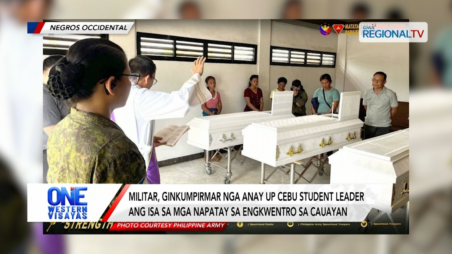 Militar, ginkumpirmar nga anay UP Cebu student ang isa sa napatay sa Cauayan | One Western Visayas