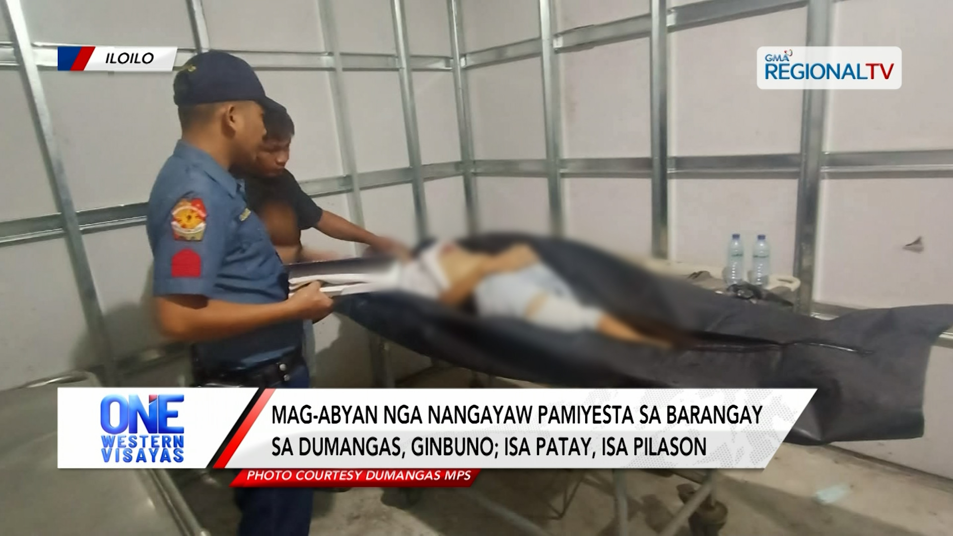 Mag-abyan nga nangayaw pamiyesta sa barangay sa Dumangas, ginbuno | One Western Visayas