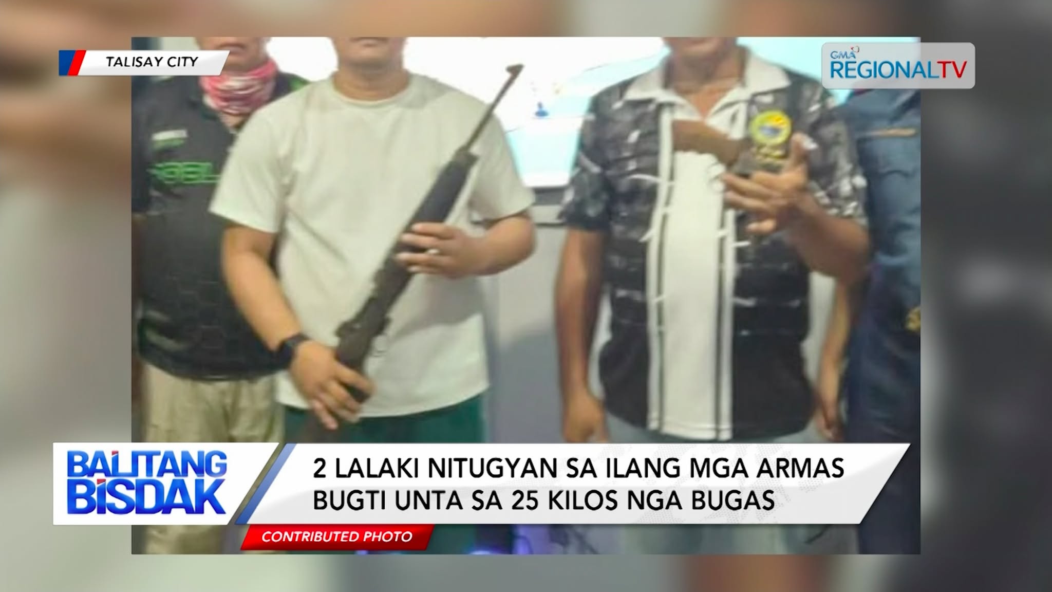 2 Lalaki, Nitugyan sa ilang mga Armas sa Talisay City | Balitang Bisdak