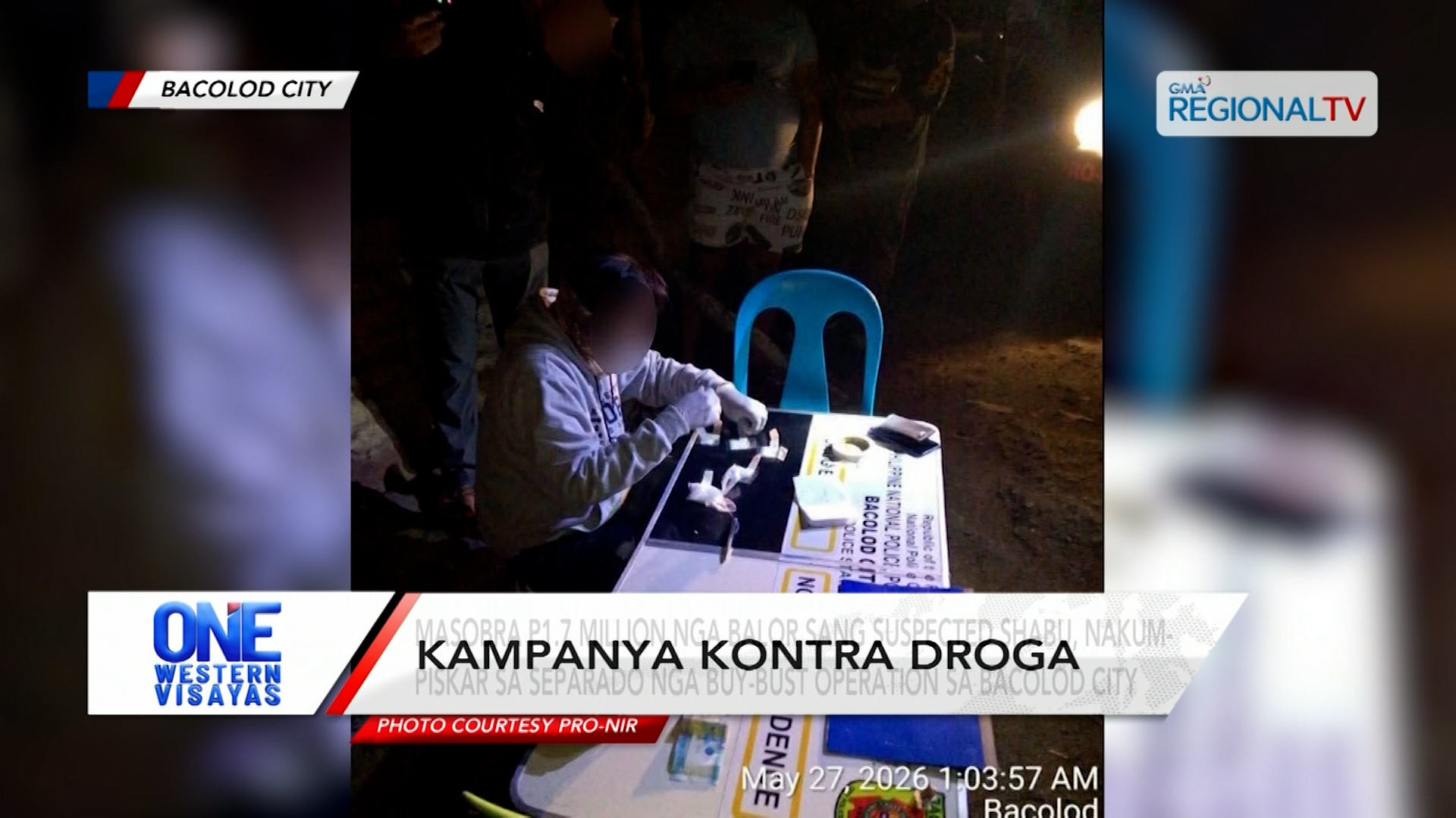 Masobra P1.7 million nga balor sang suspected shabu nakumpiskar sa Bacolod City| One Western Visayas
