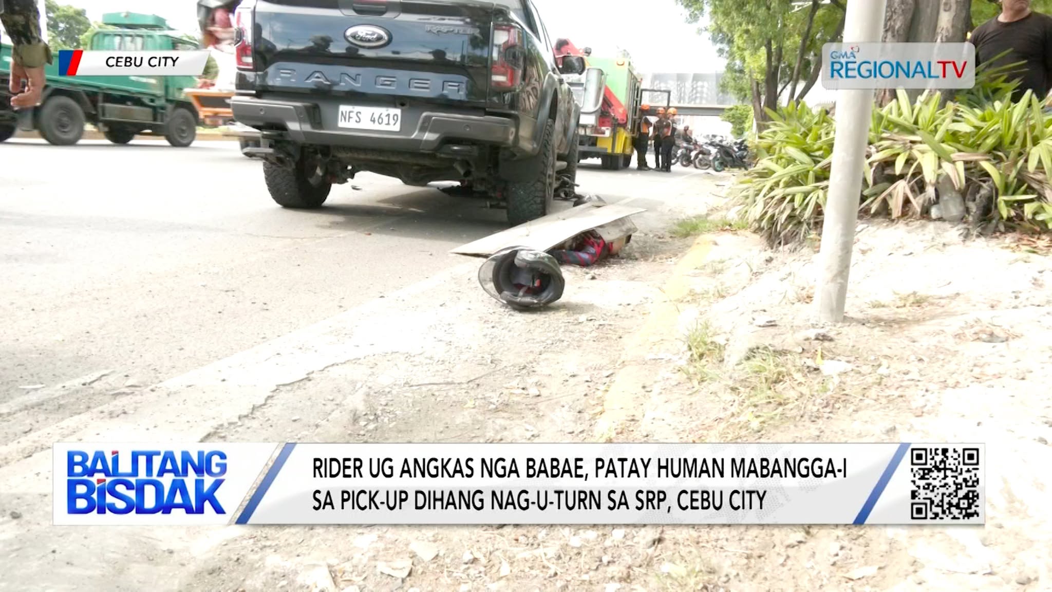 Rider ug Angkas nga Babae, Nakalas Human Mabangga-i sa Pick-up | Balitang Bisdak