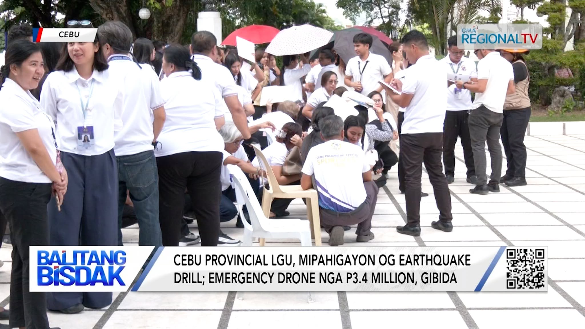 Cebu Provincial LGU, Nagpahigayon og Earthquake Drill | Balitang Bisdak