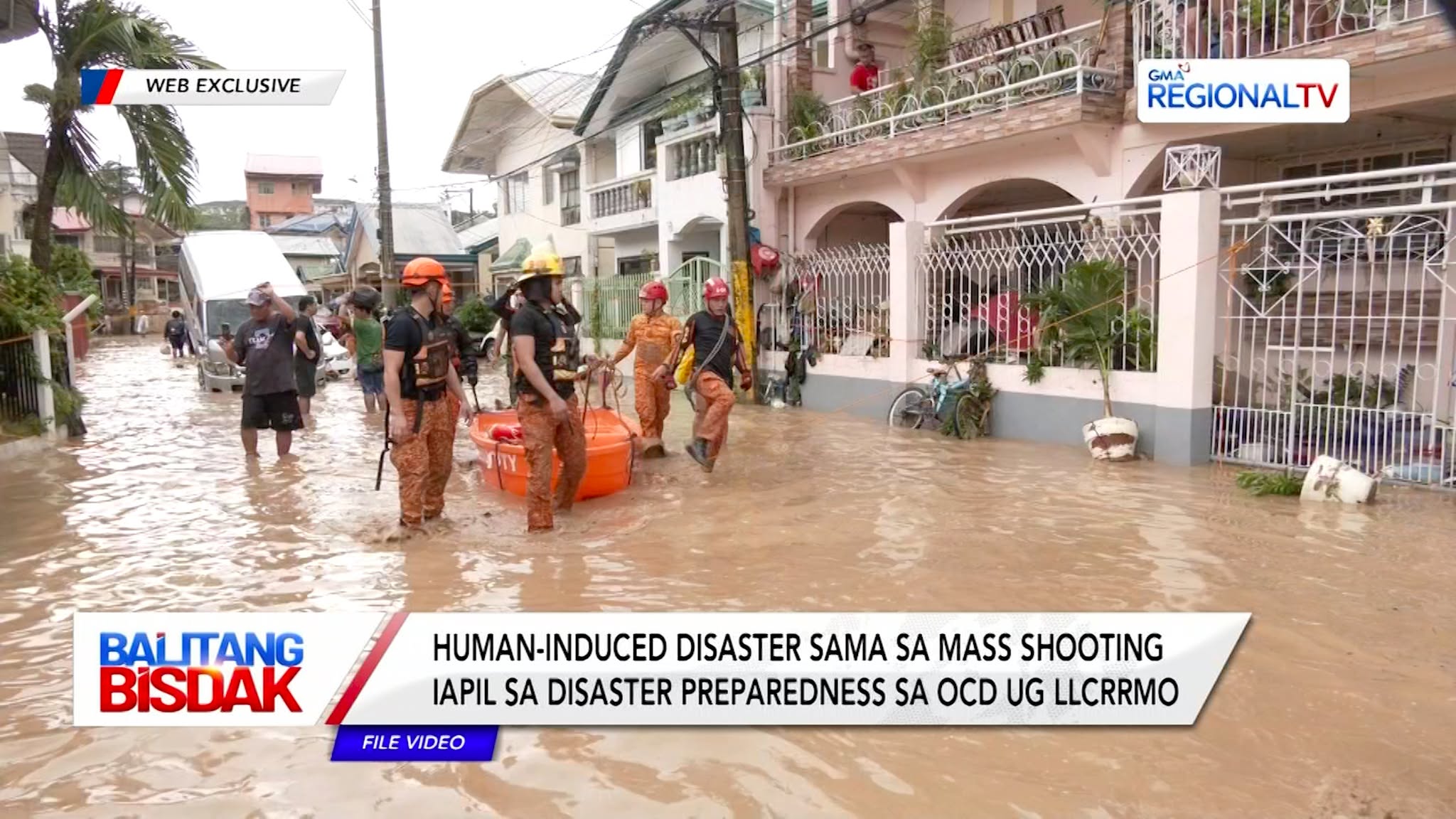 Human-Induced Disaster, Iapil sa Disaster Preparedness sa OCD ug LLCRRMO | Balitang Bisdak