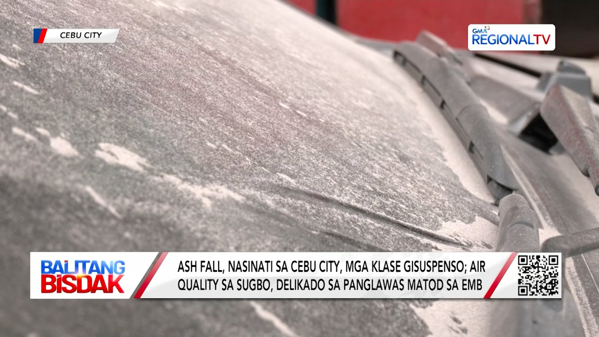 Ashfall, Nasinati sa Cebu City | Balitang Bisdak