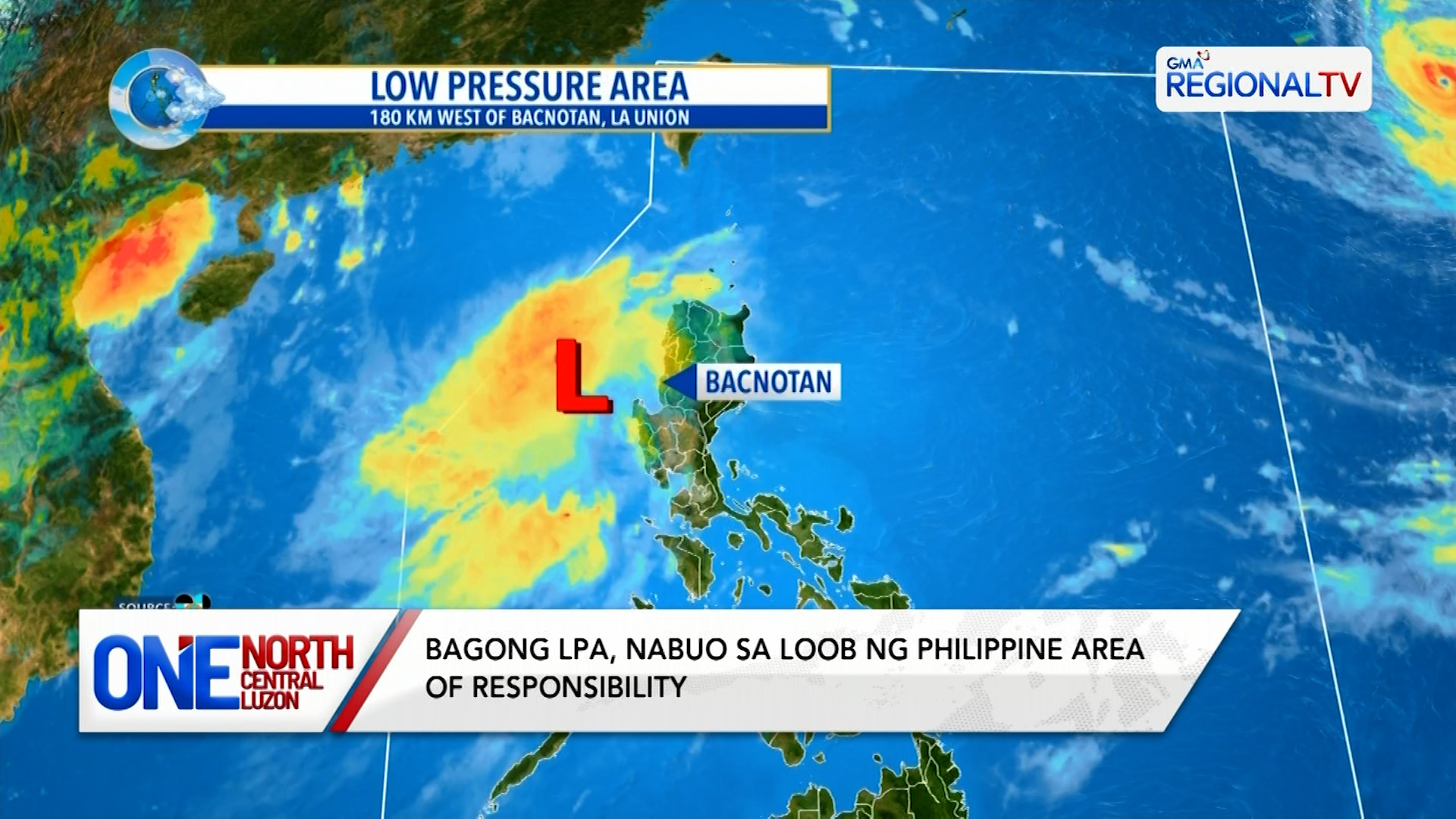 Bagong LPA, nabuo sa loob ng PAR | One North Central Luzon