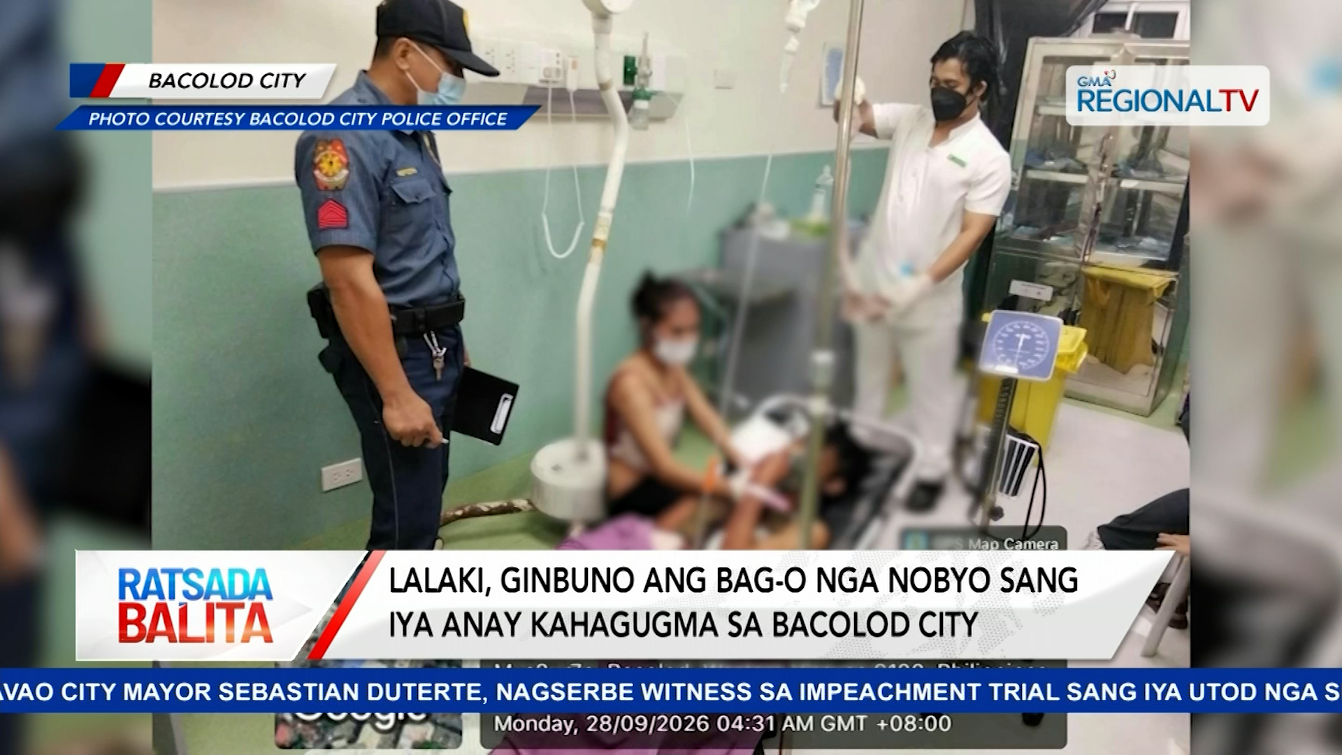 Lalaki, ginbuno ang bag-o nga nobyo sang iya anay kahagugma sa Bacolod City | Ratsada Balita