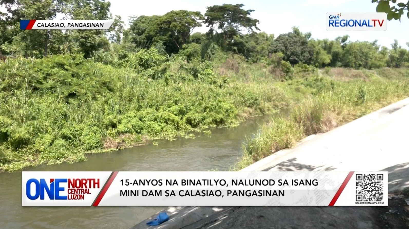 15-anyos na binatilyo, nalunod sa isang mini dam sa Calasiao, Pangasinan | One North Central Luzon