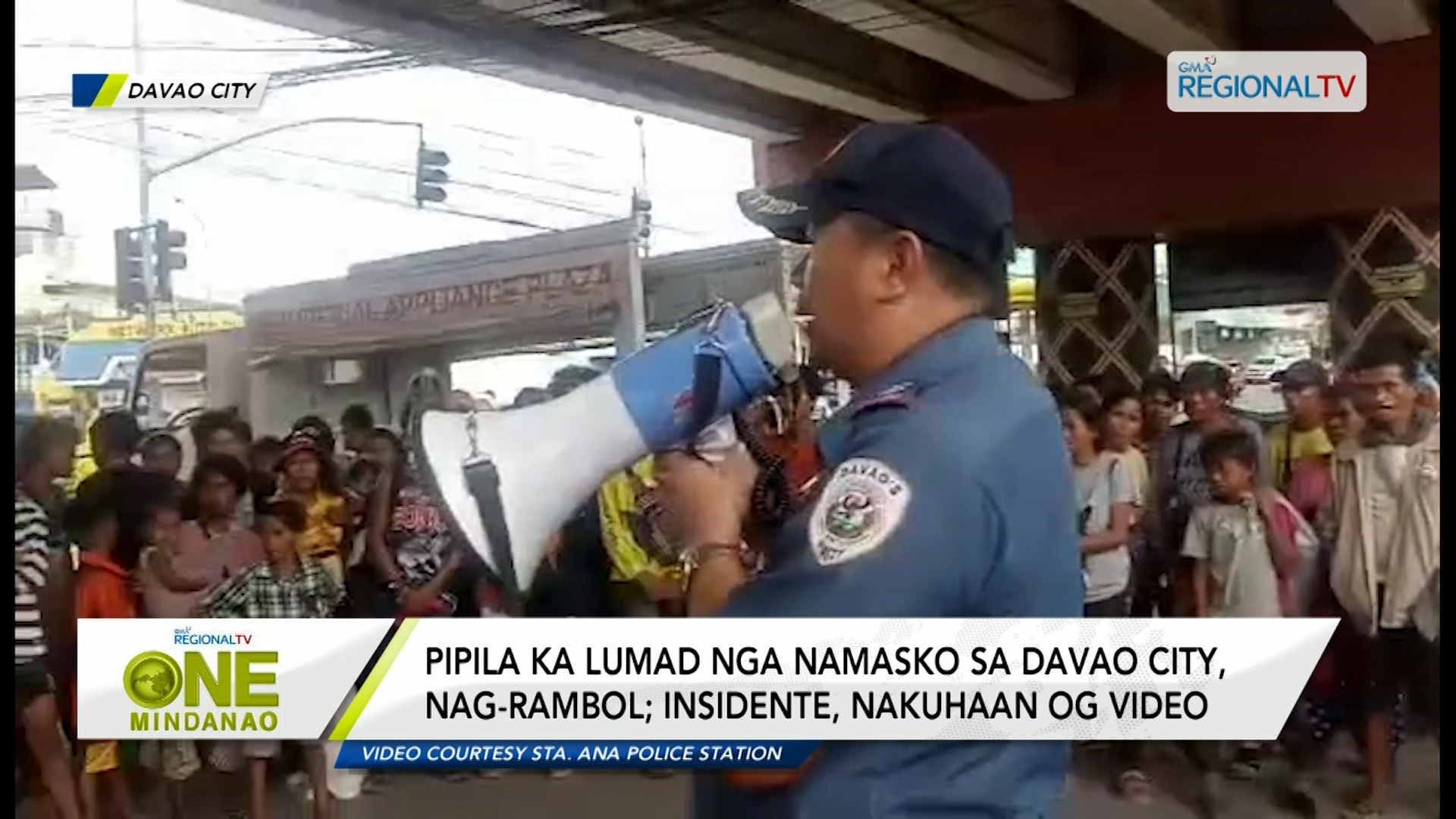 Pipila ka mga lumad sa Davao City, nag-rambol