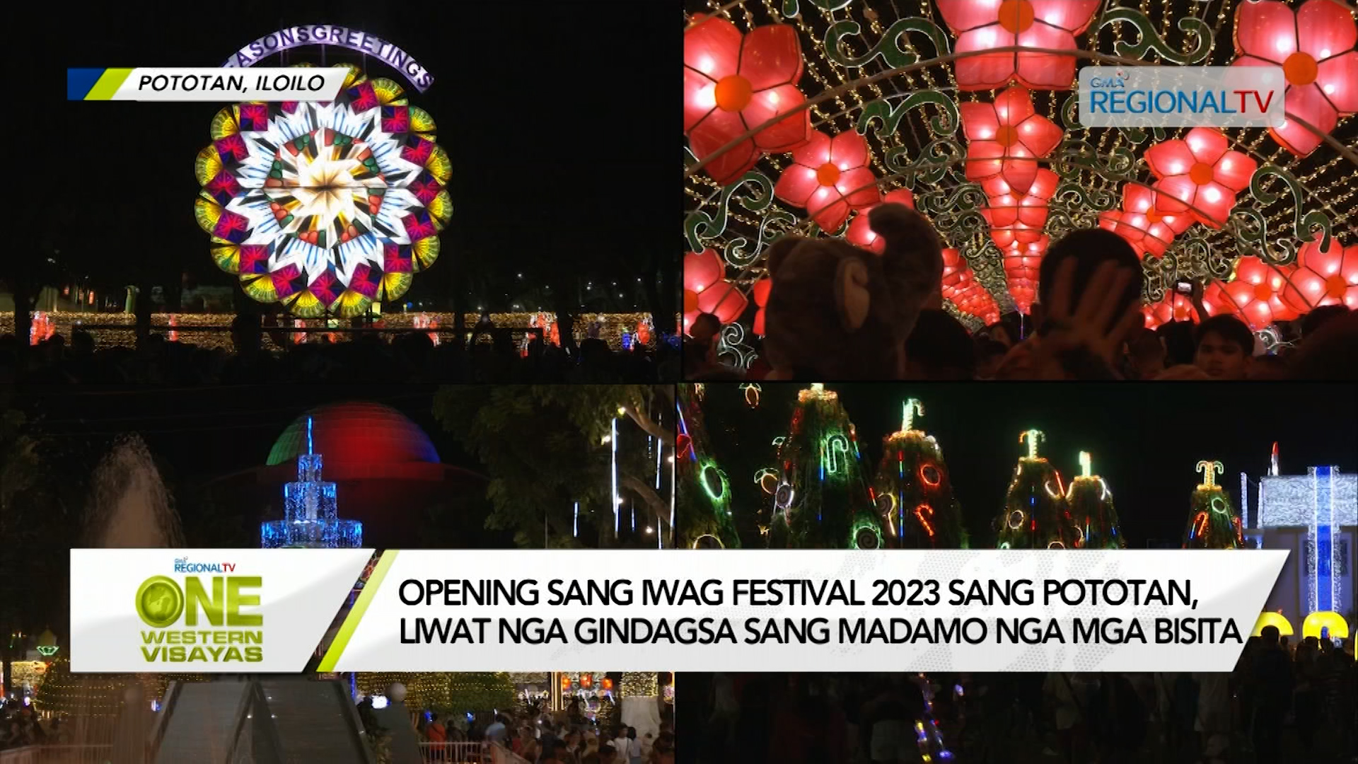 Opening sang Iwag Festival 2023 sang Pototan, liwat nga gindagsa