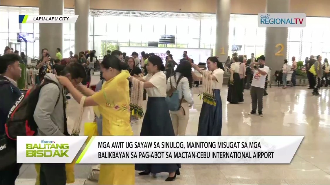 Pag-welcome sa mga Balikbayan alang sa sinulog