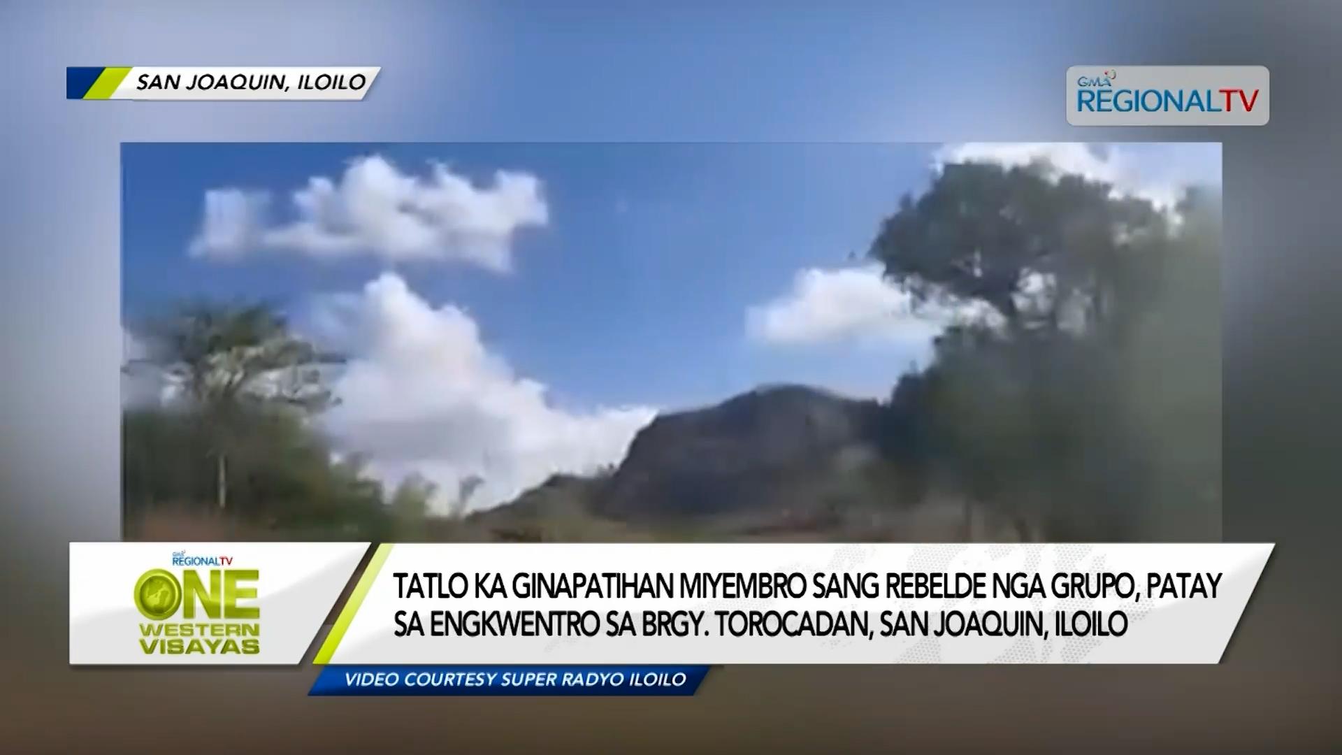 3 ka ginapatihan miyembro sang NPA, patay sa engkwentro sa San Joaquin, Iloilo