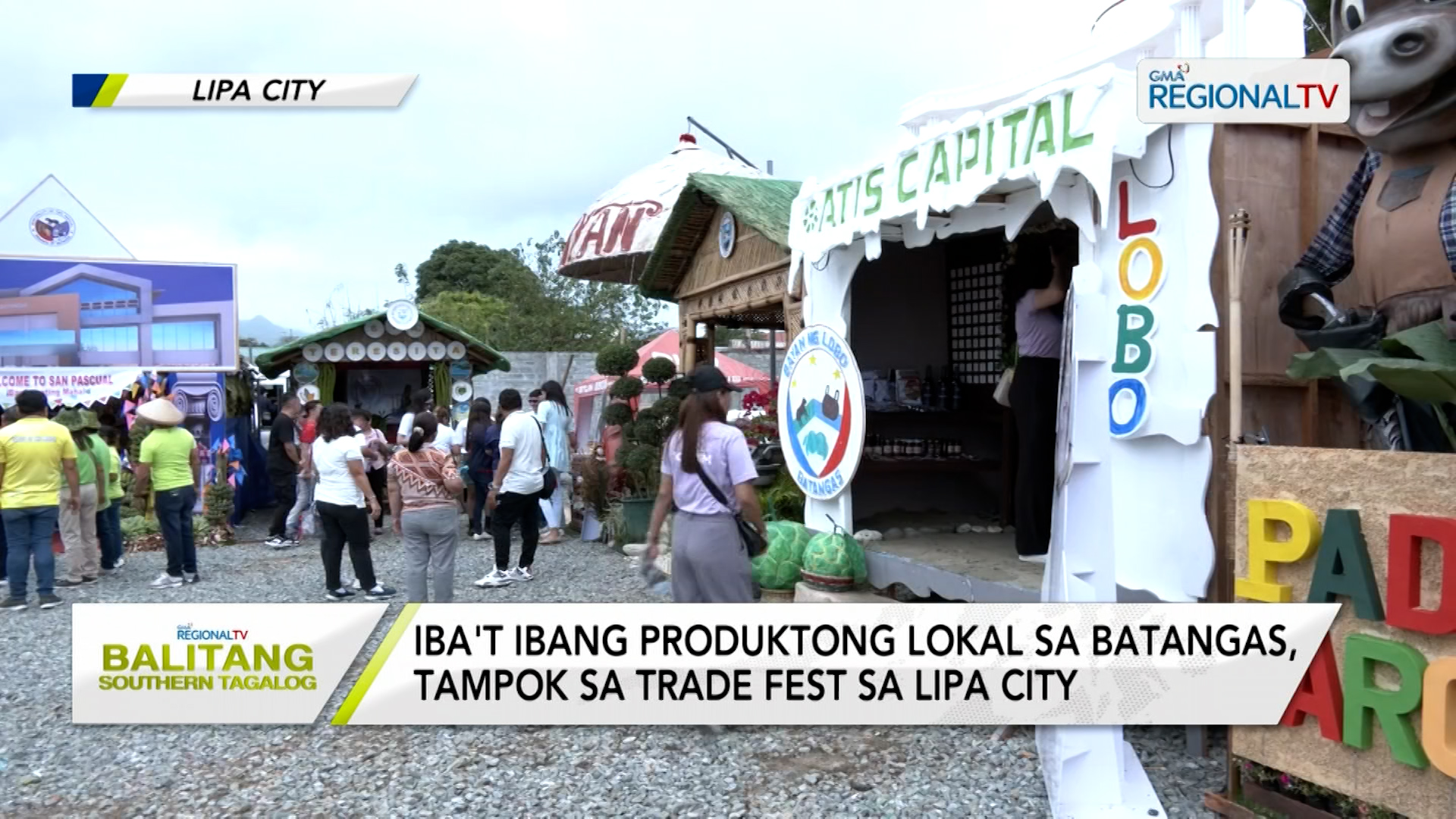 Mga produktong lokal sa Batangas, tampok sa Trade Fest sa Lipa City