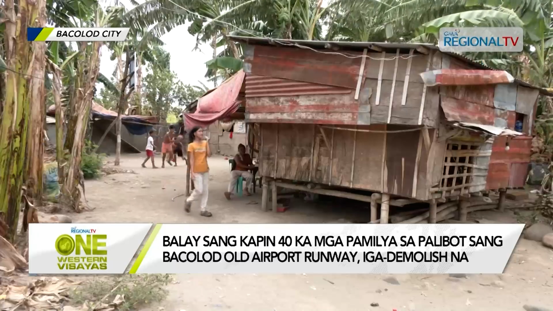 Pila ka mga balay sa palibot sang Bacolod Old Airport runway, iga-demolish