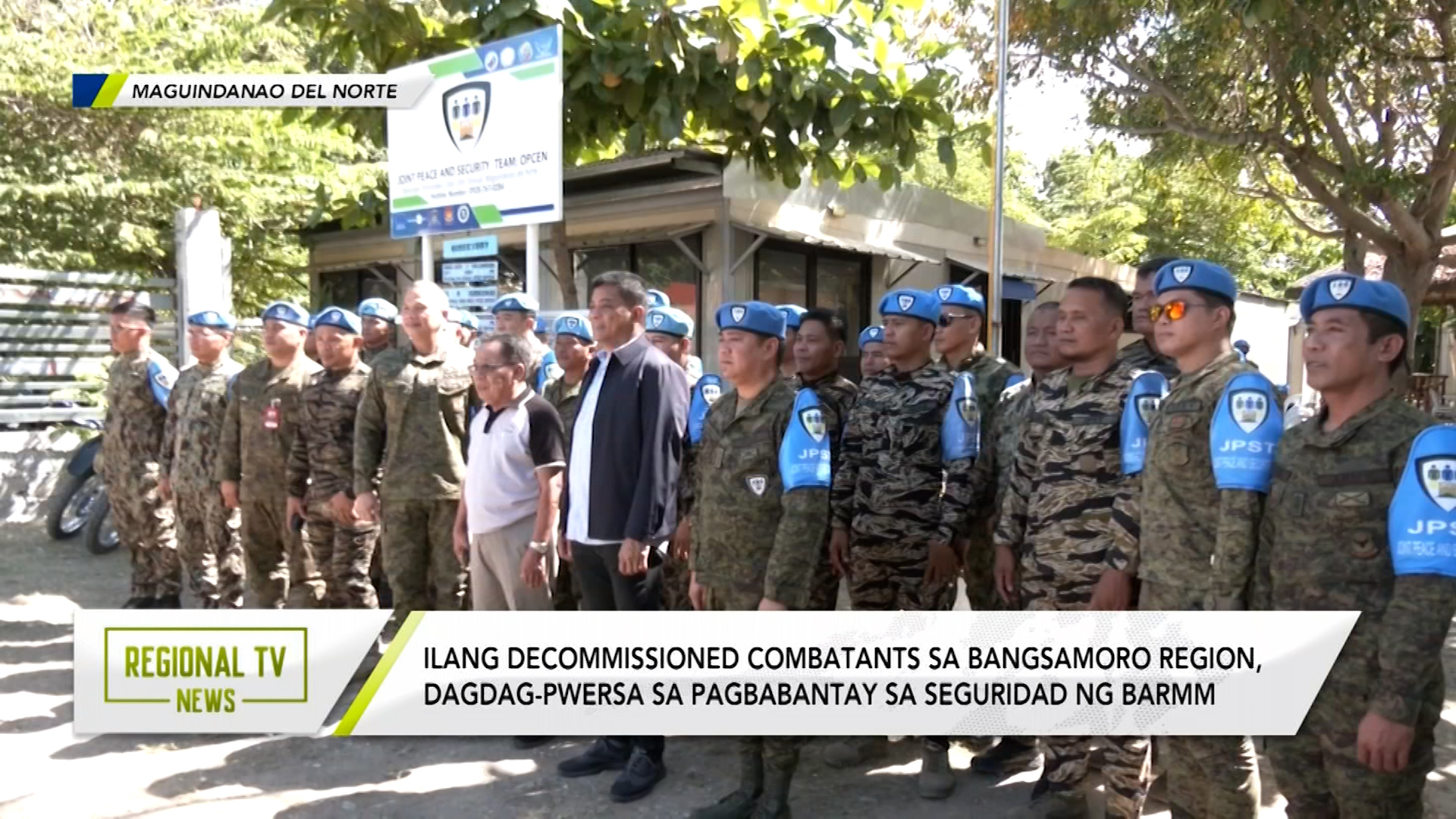 Decommissioned Combatants, Dagdag-pwersa Sa Pagbabantay Sa Seguridad Ng 