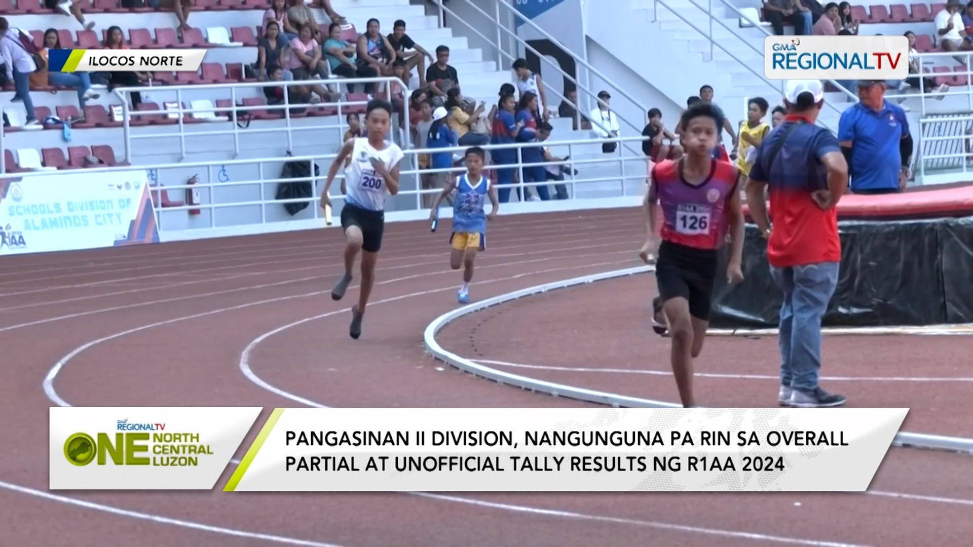 Pang II Division, nangunguna sa partial at unofficial tally results ng R1AA