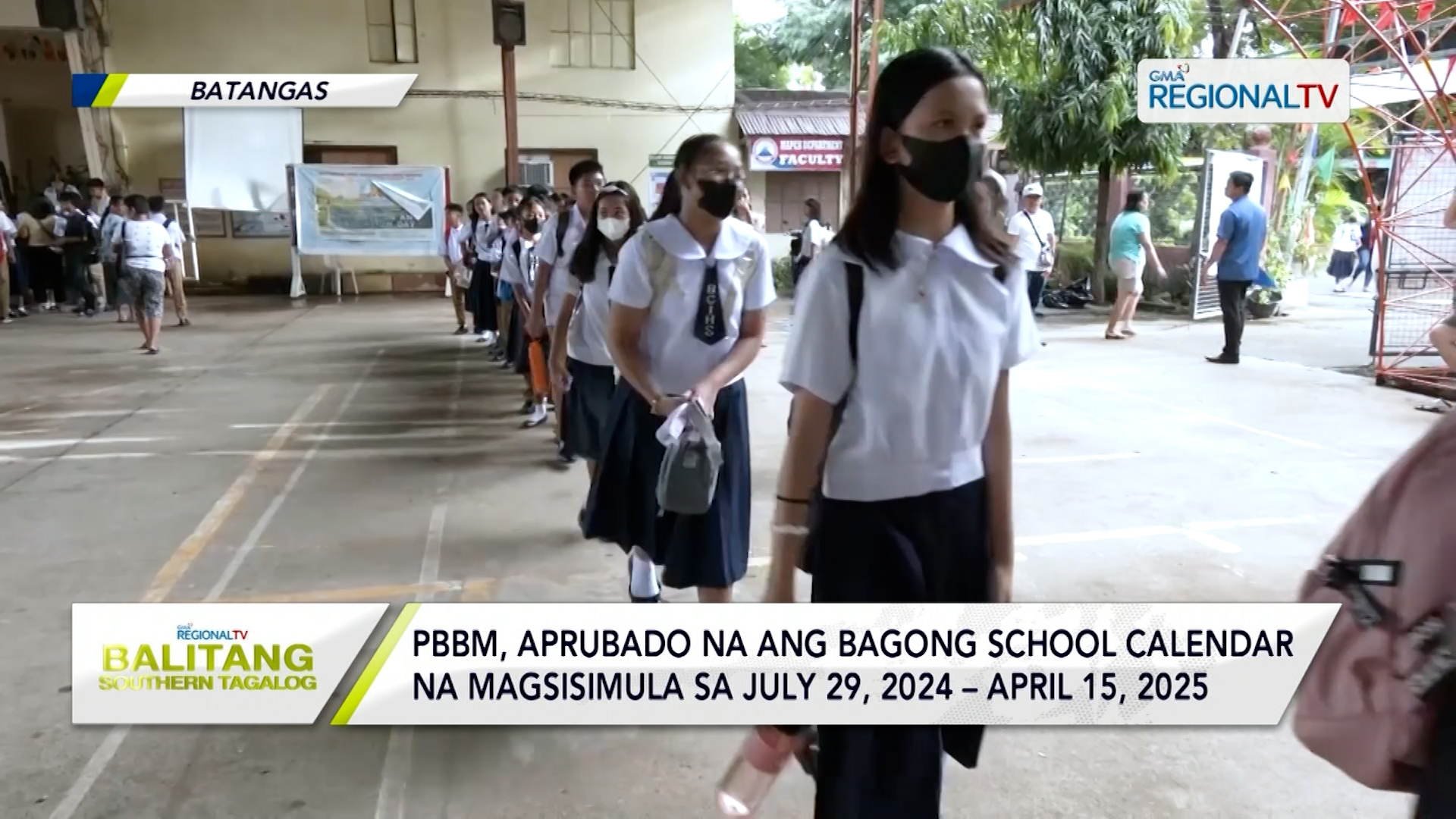 PBBM, aprubado na ang bagong school calendar ng SY 2024-2025