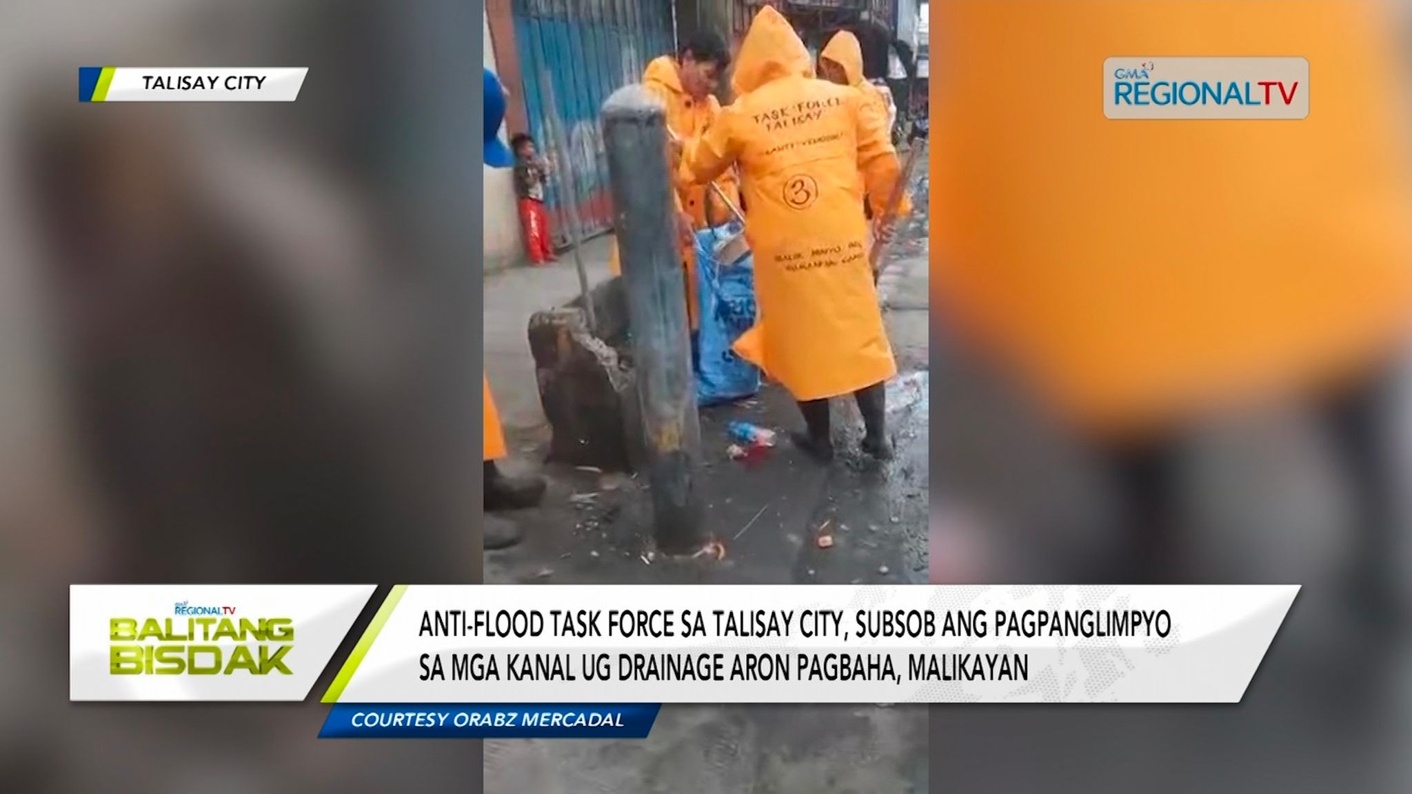 Anti-Flood task force sa Talisay, subsob ang pagpanglimpyo