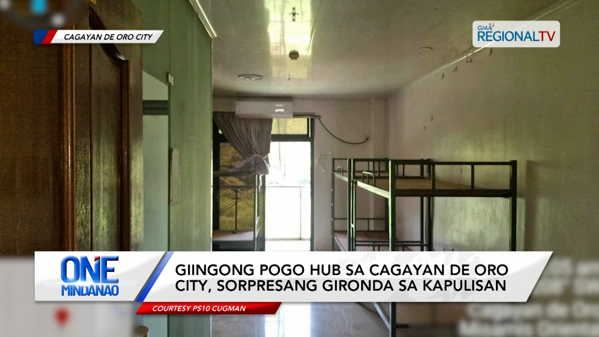 Giingong pogo hub sa Cagayan de Oro City, gironda sa kapulisan