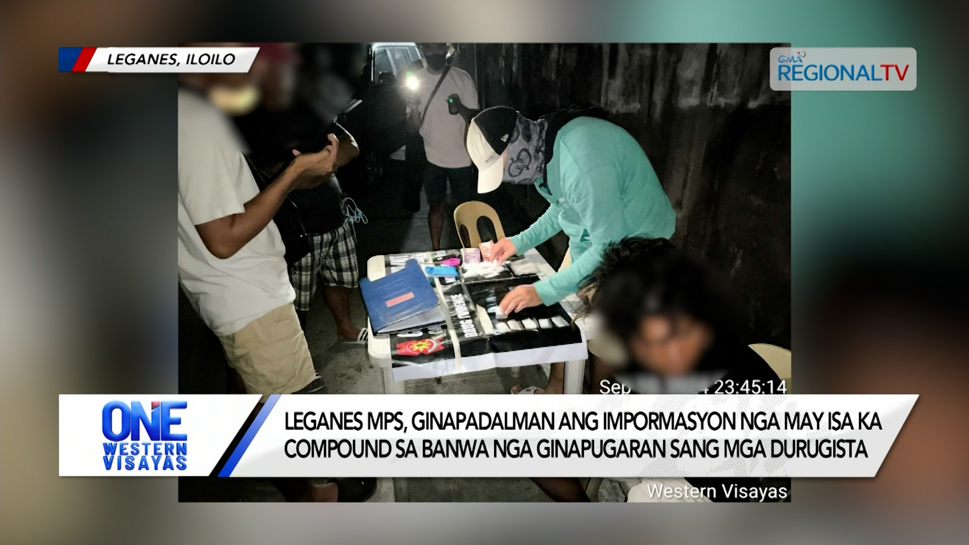 Leganes MPS ginapadalman ang impormasyon nga may isa ka compound sang durugista