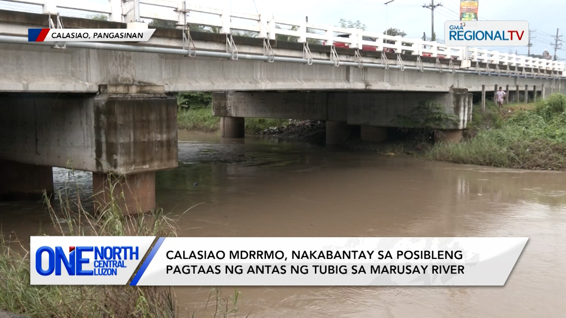 Calasiao MDRRMO, nakabantay sa posibleng pagtaas ng tubig sa Marusay River