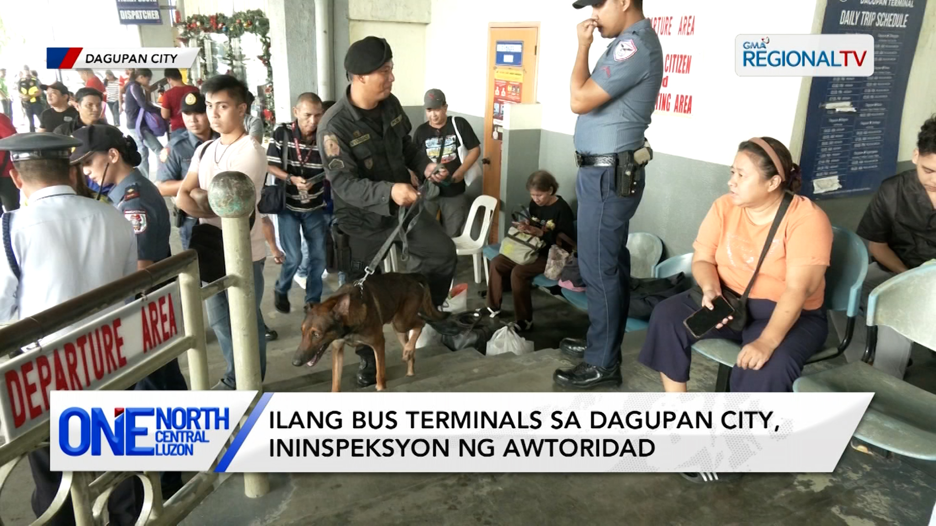 Ilang bus terminals sa Dagupan City, ininspeksyon ng awtoridad