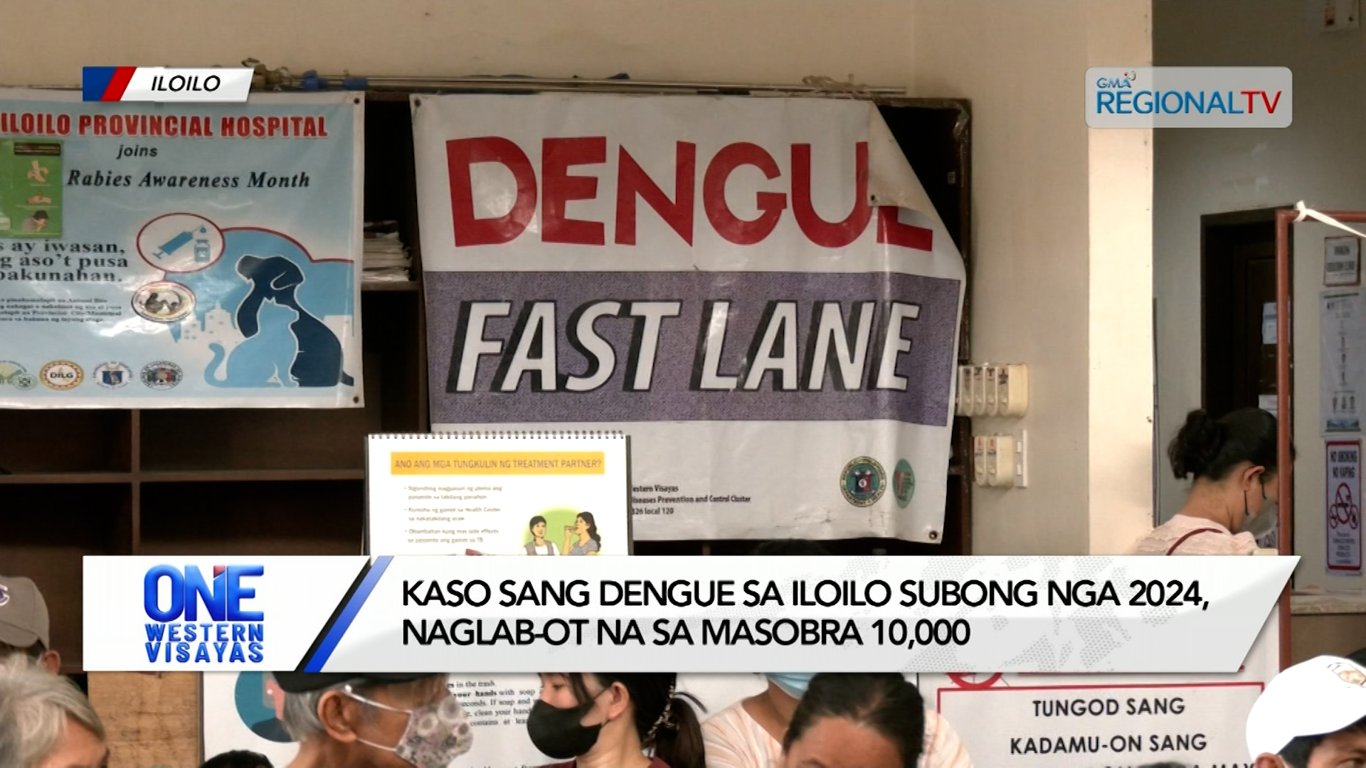 Kaso sang dengue sa Iloilo subong nga 2024, naglab-ot na sa masobra 10,000